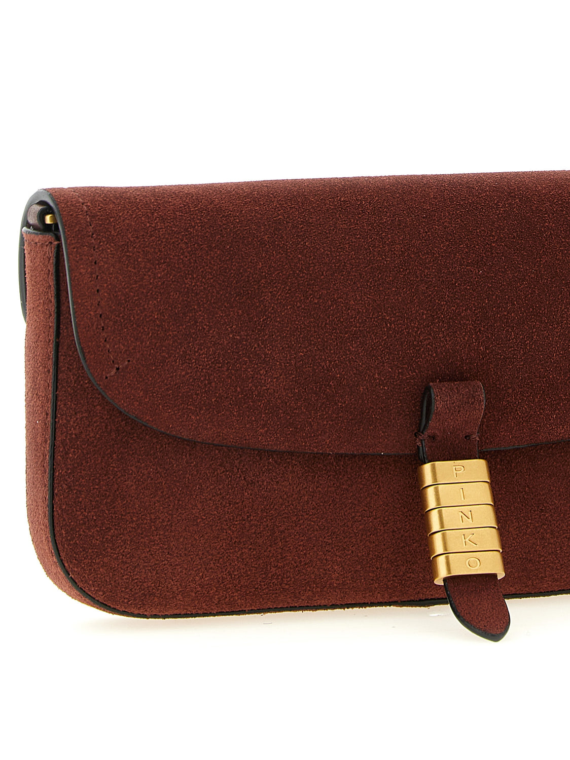 Bordeaux Cowhide Shoulder Bag