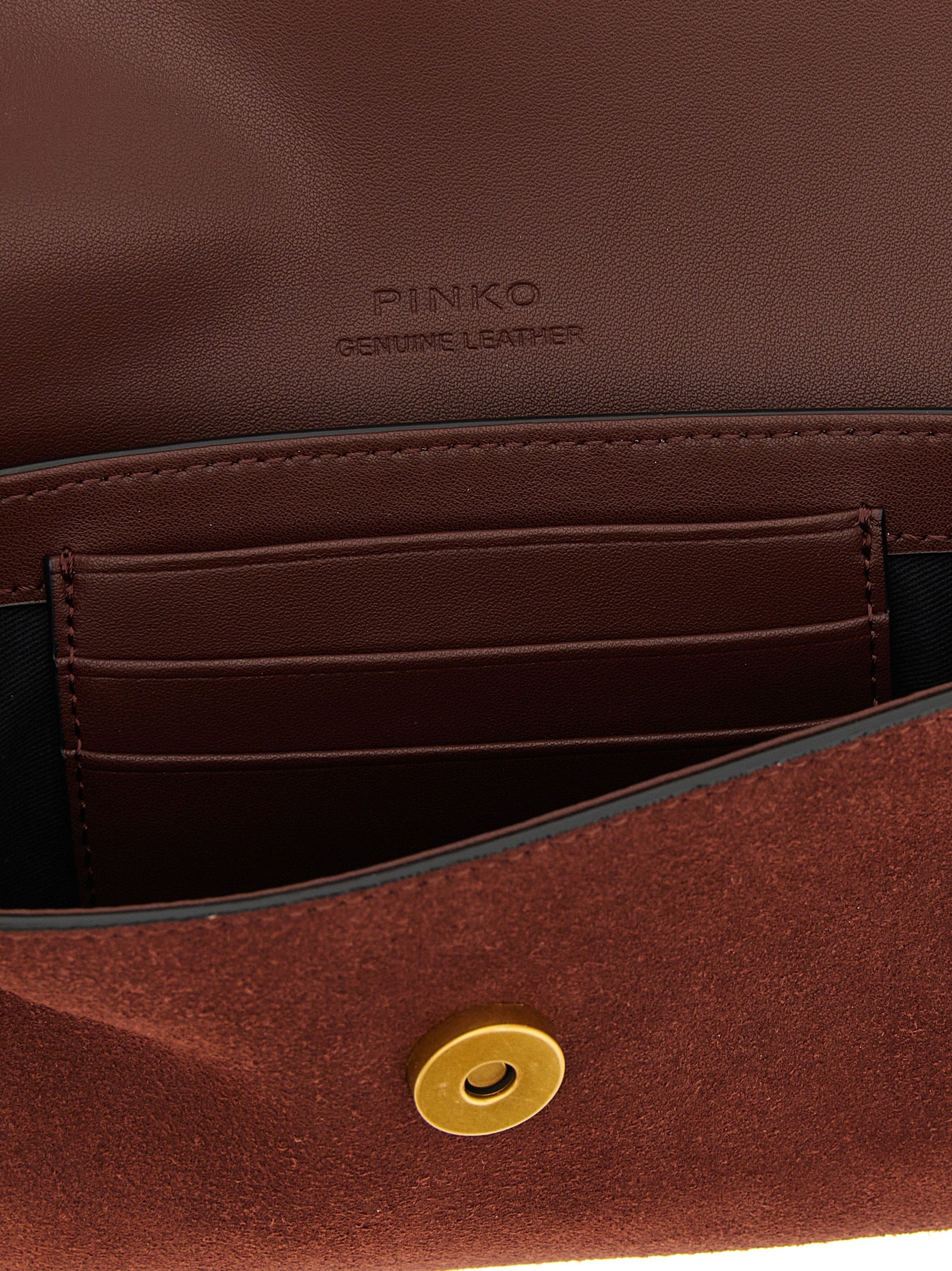 Bordeaux Cowhide Shoulder Bag