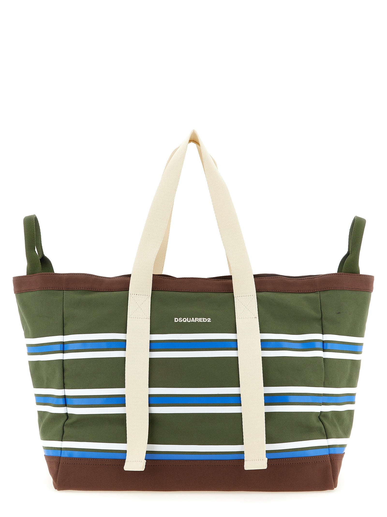Multicolor Cotton Tote Bag