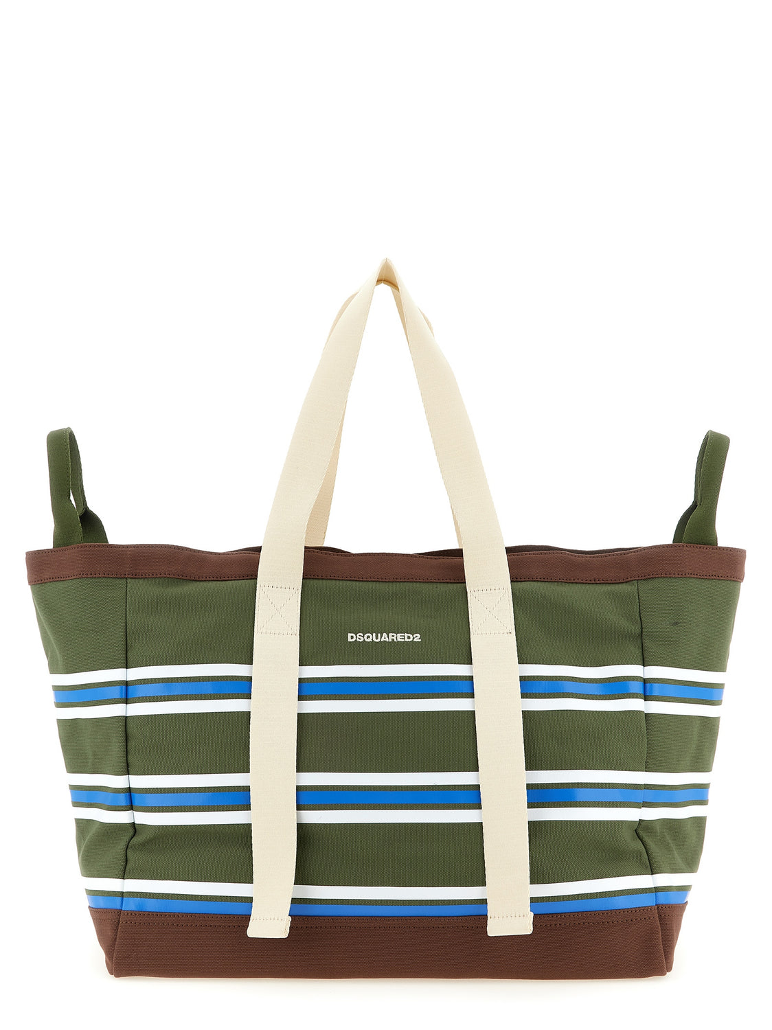 Multicolor Cotton Tote Bag