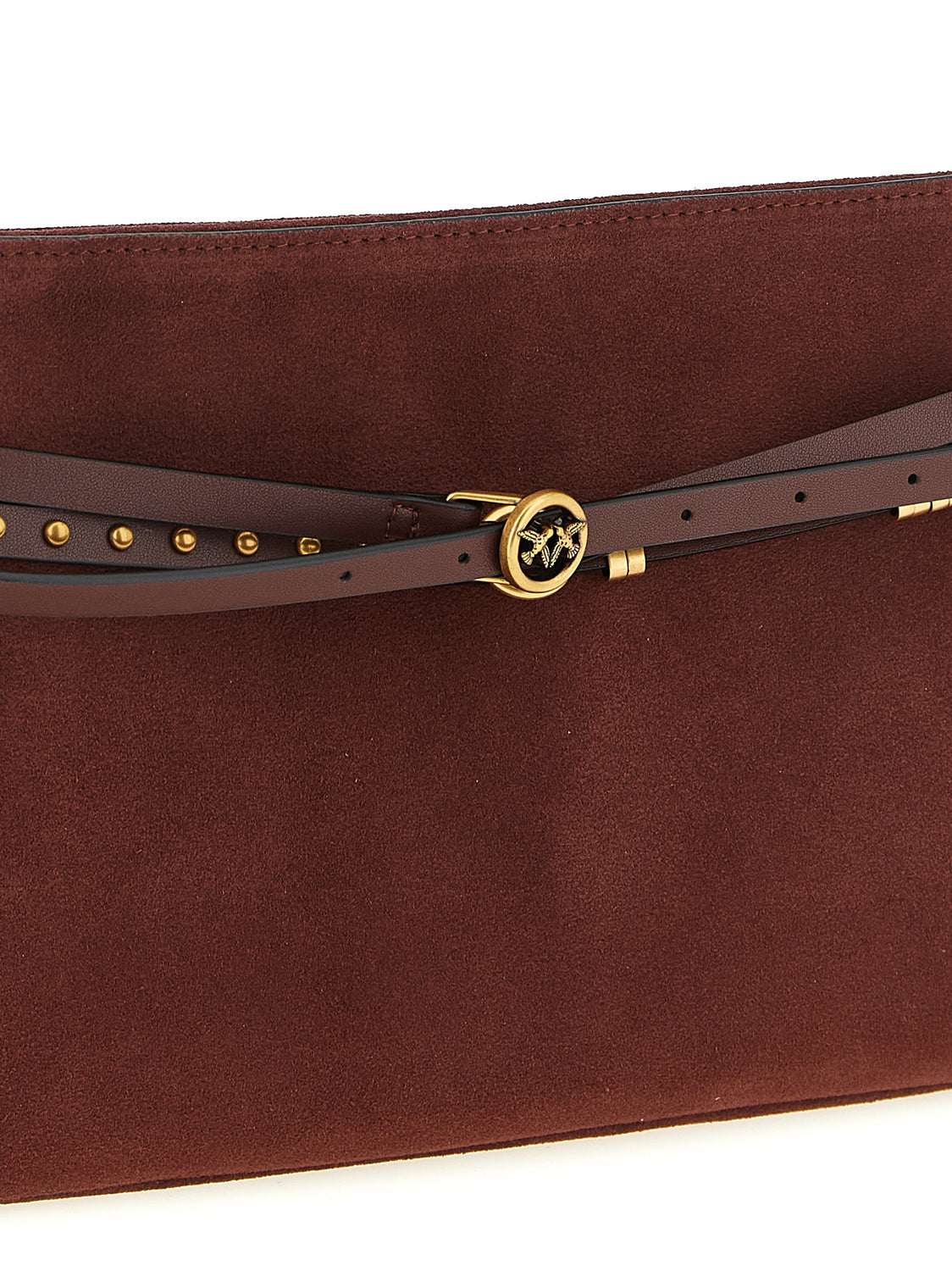 Bordeaux Cowhide Shoulder Bag