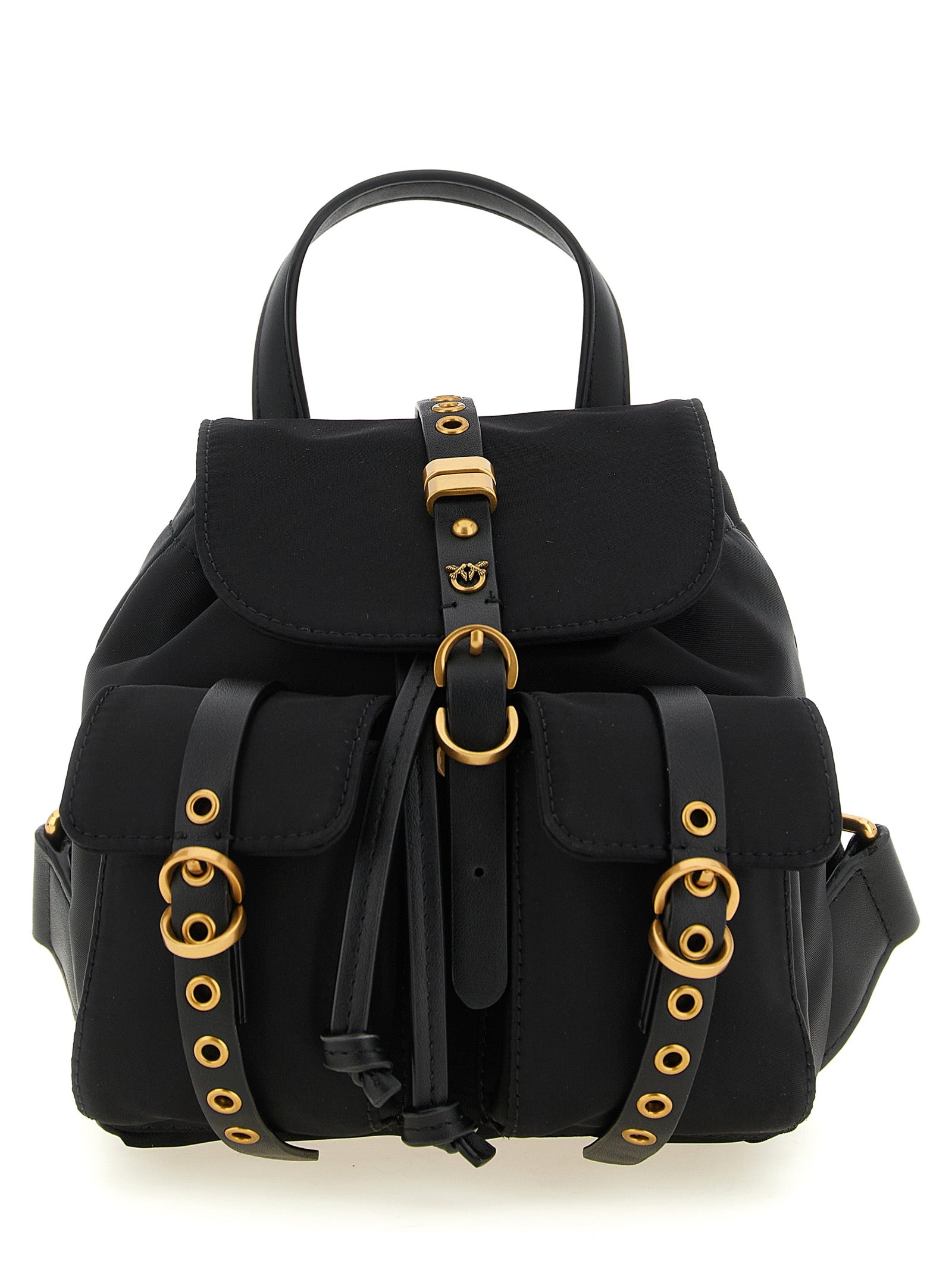 Black Polyamide Backpack