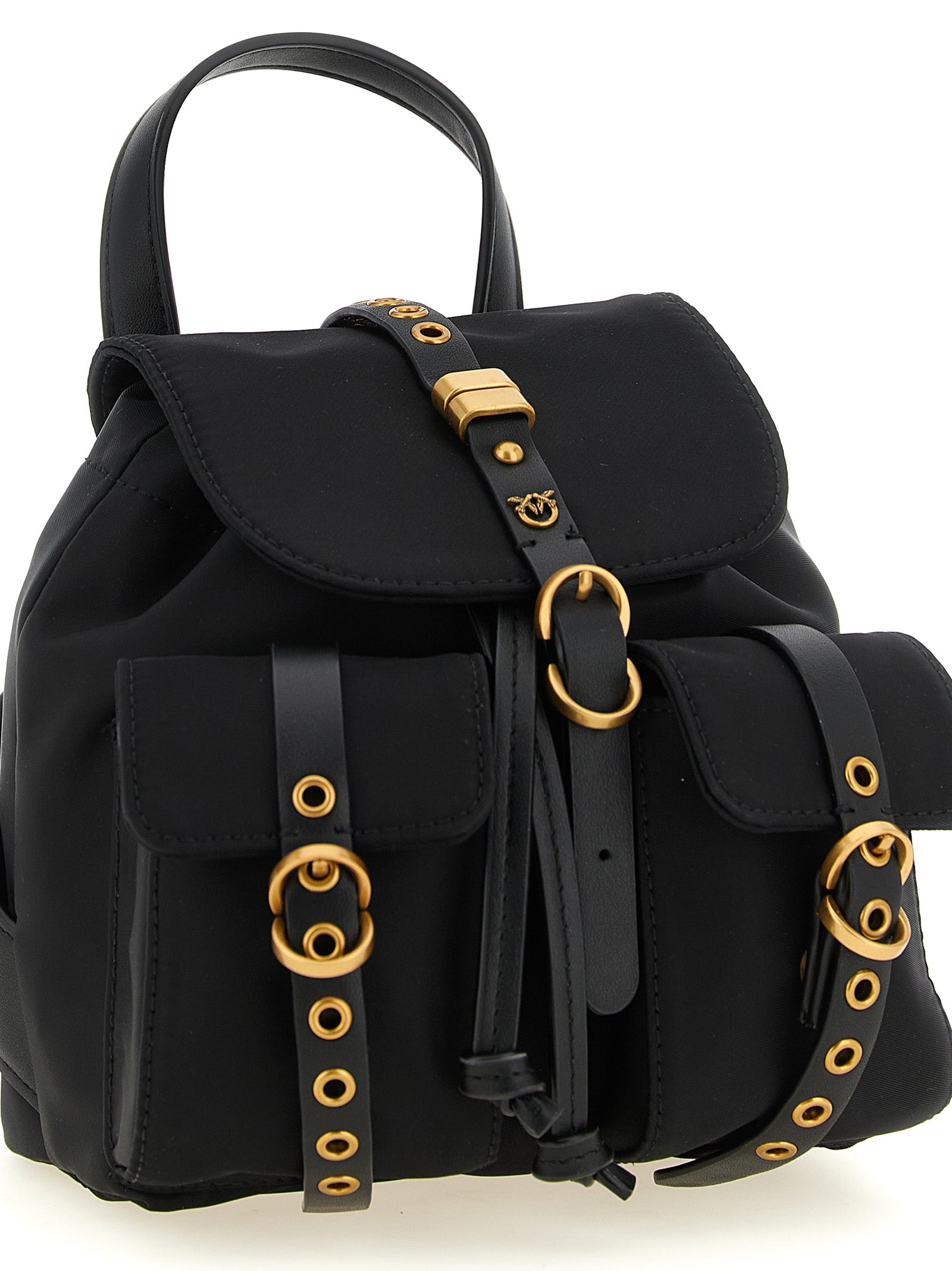 Black Polyamide Backpack