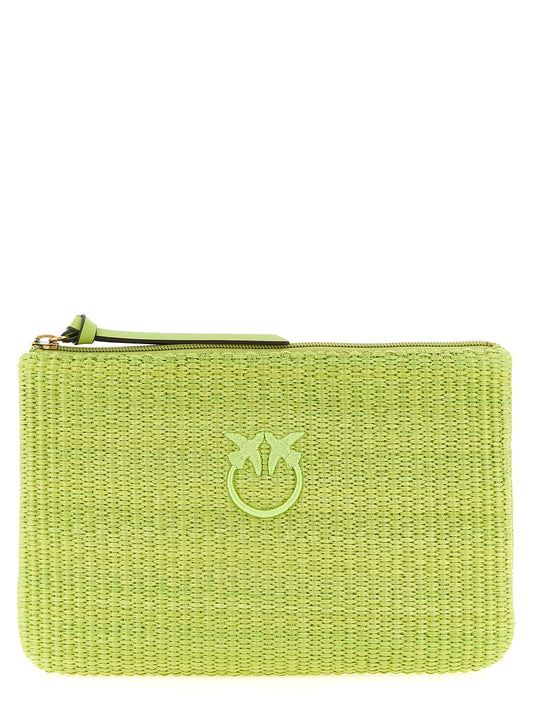 Bicolor Polypropylene Clutch Bag