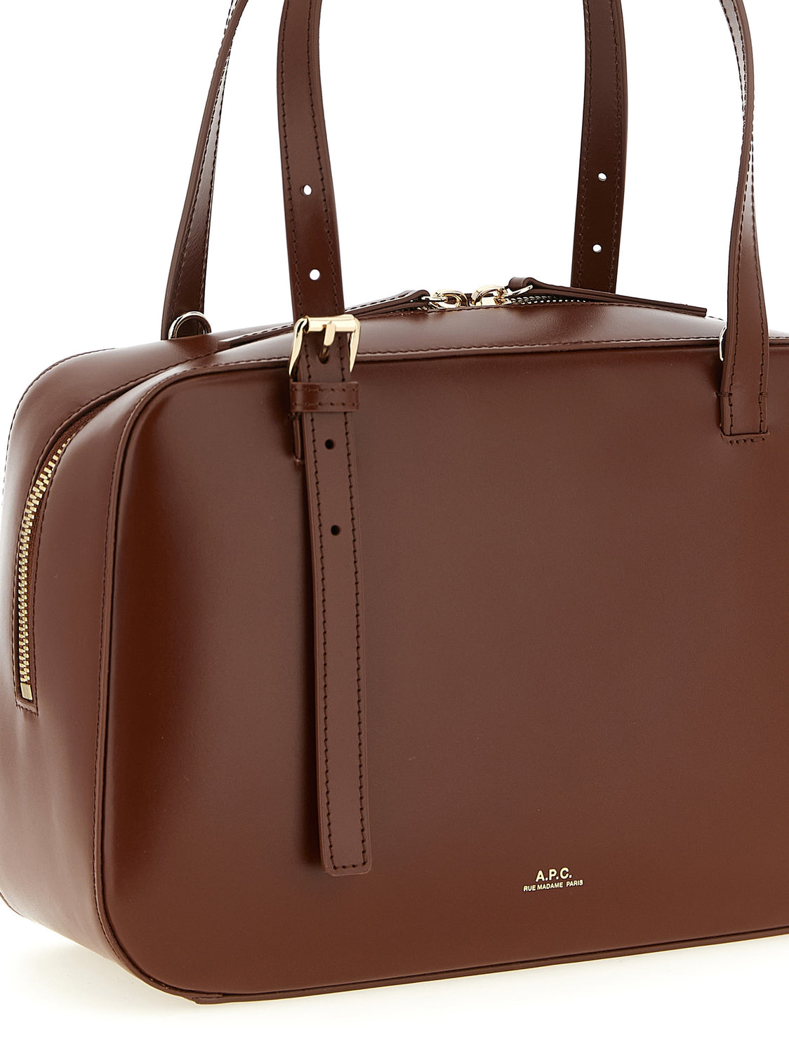 Brown Cowhide Handbag