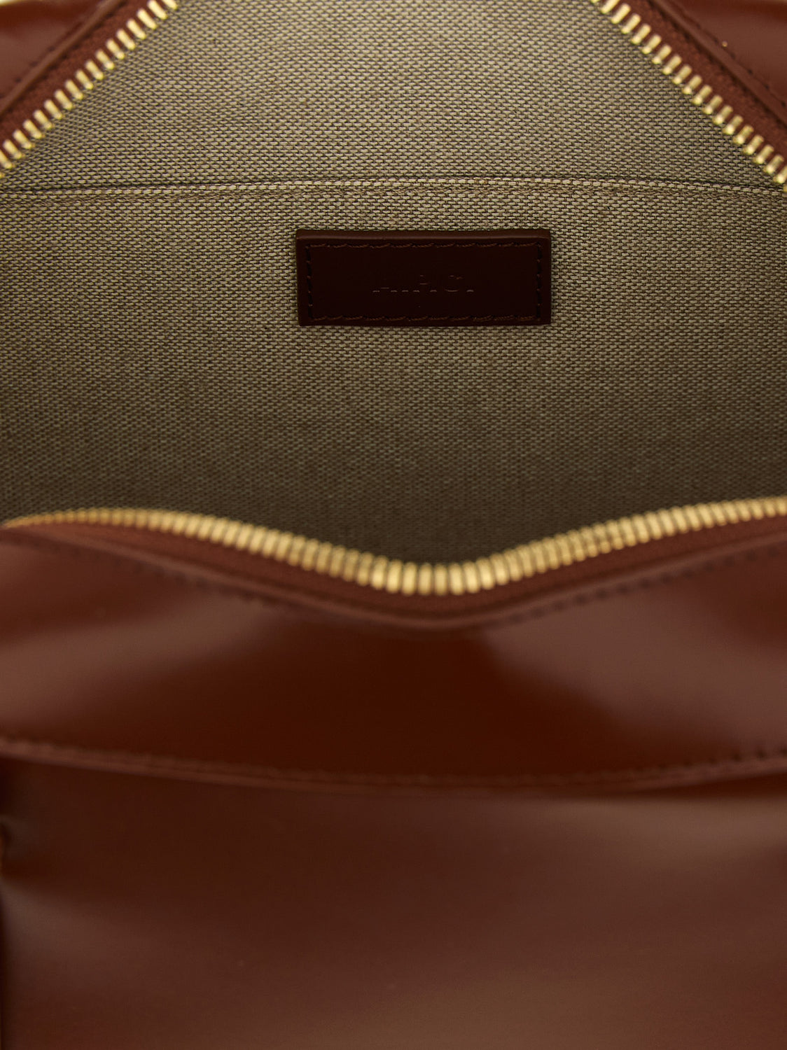 Brown Cowhide Handbag