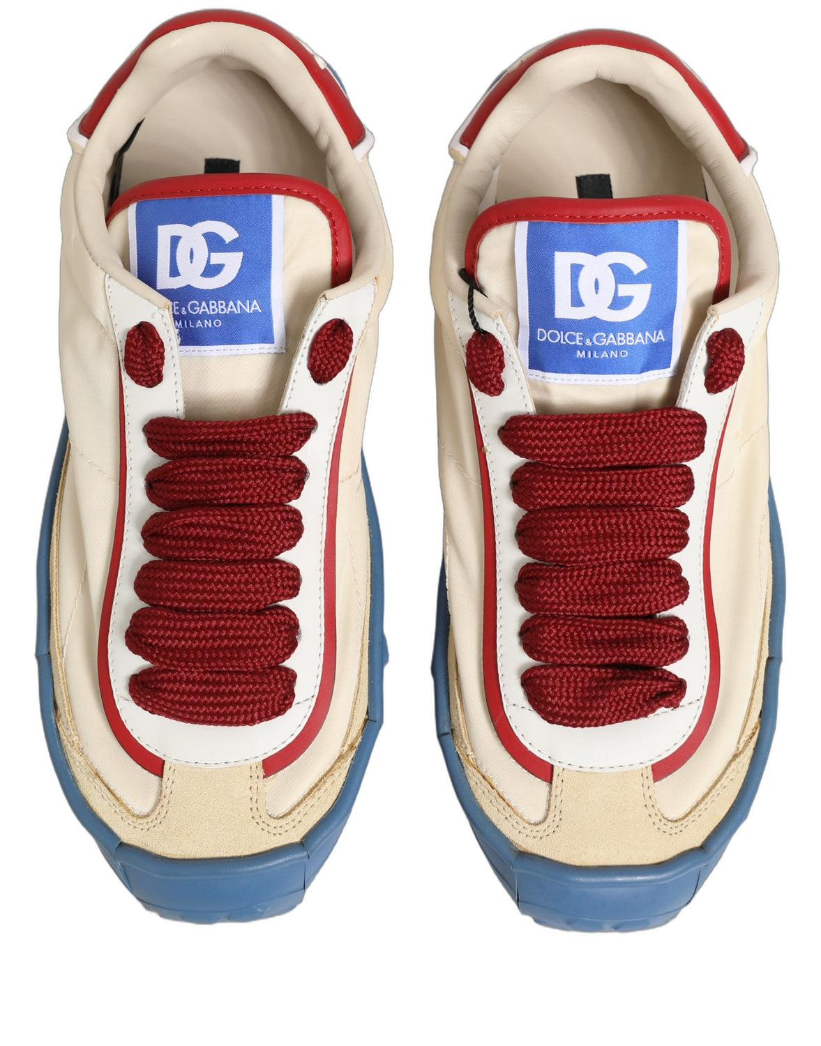 Multicolor Old Runner Lace Up Sneakers Shoes