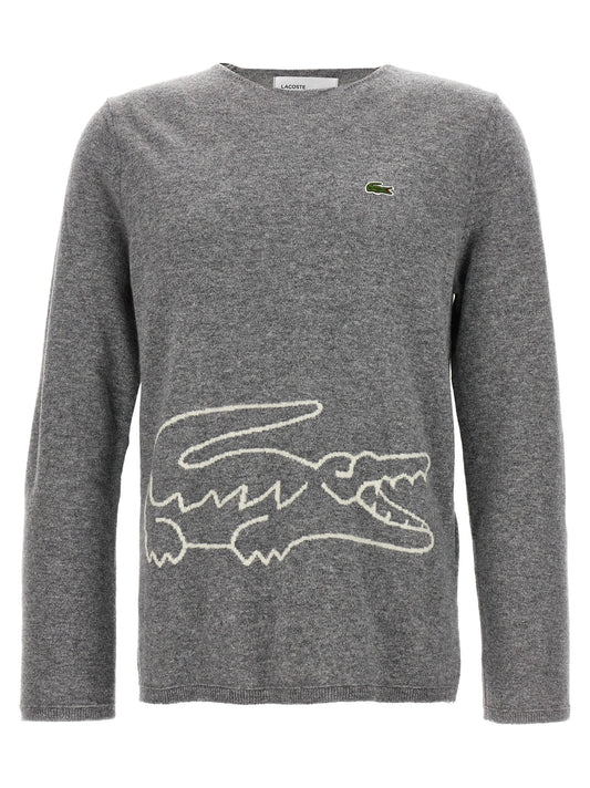 Gray Wool Cardigan