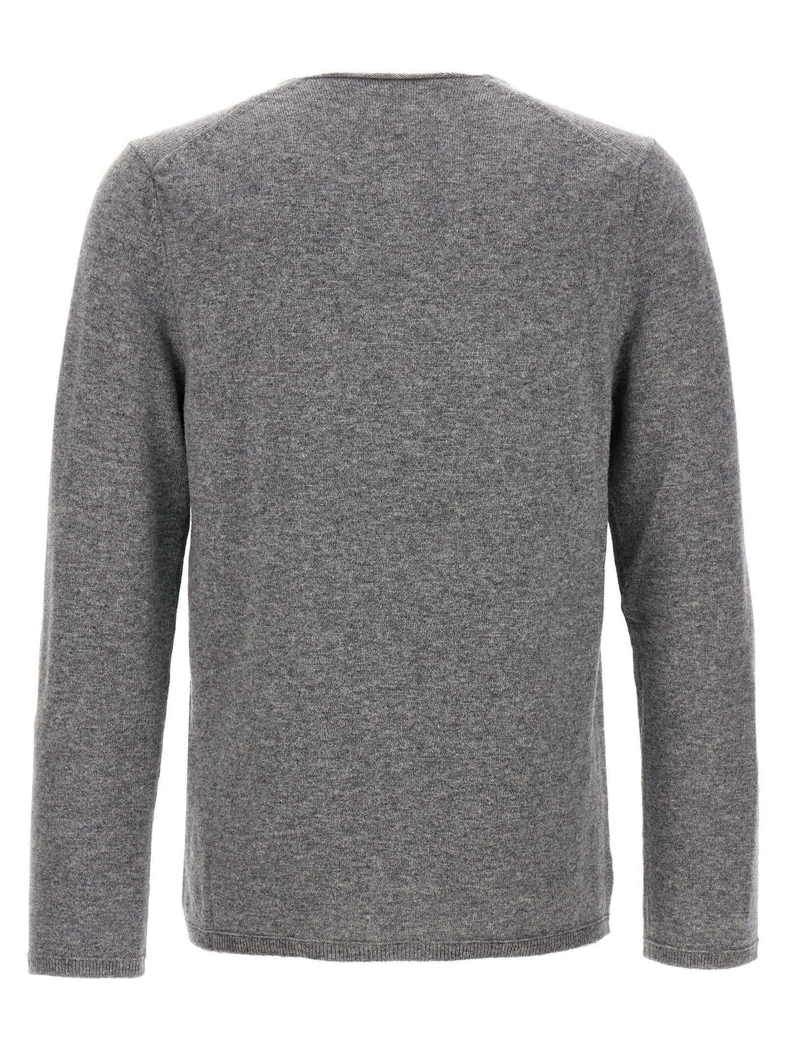 Gray Wool Cardigan