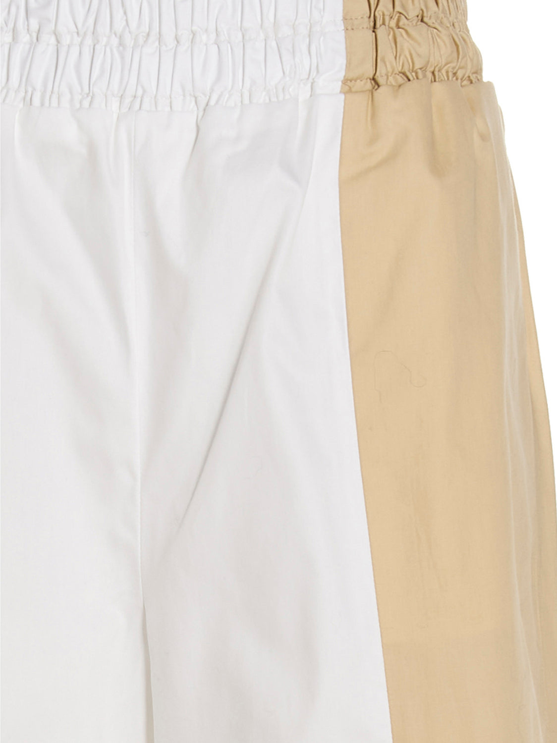 Multicolor Cotton Casual Pants
