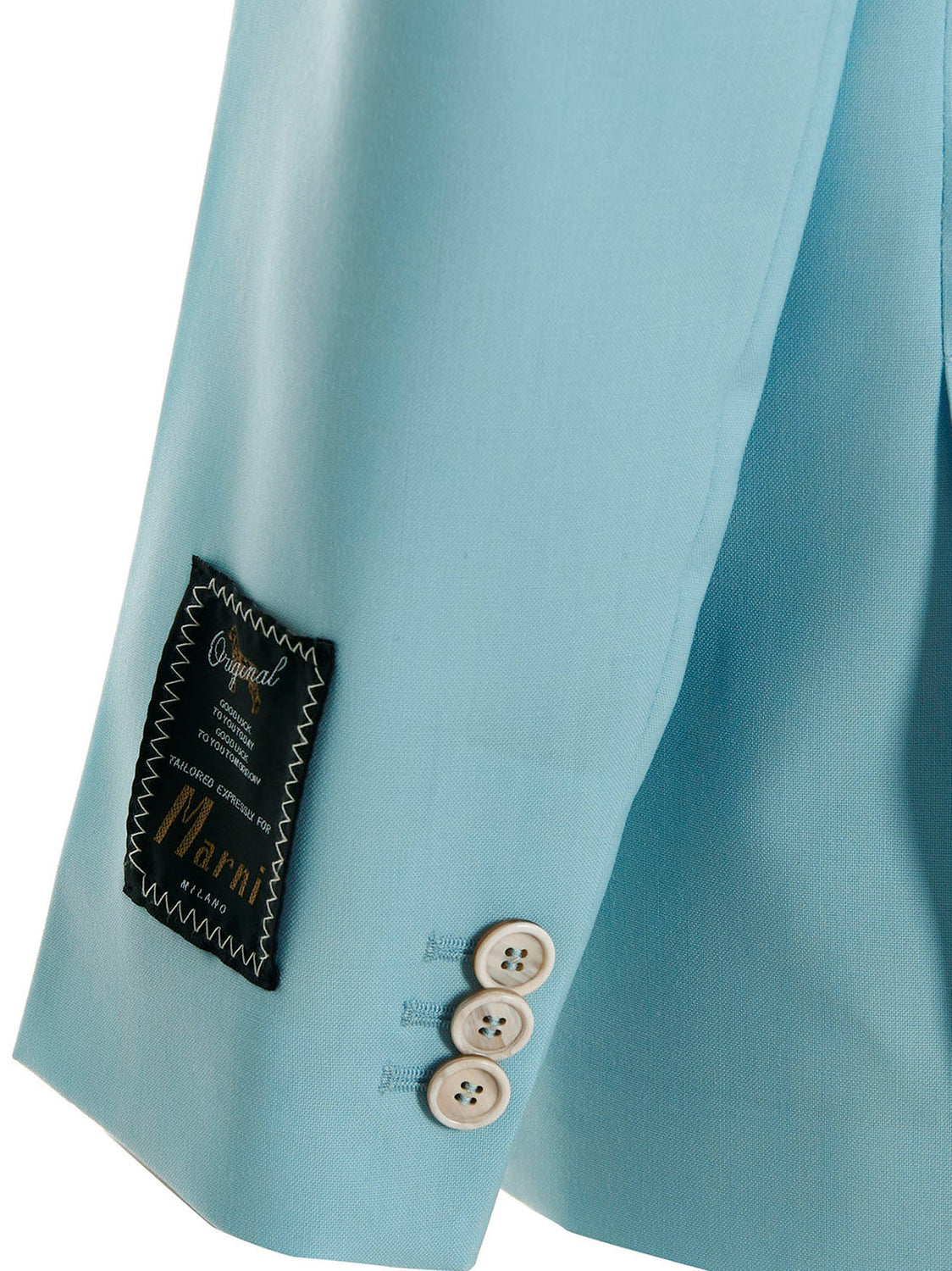 Blue Virgin Wool Blazer
