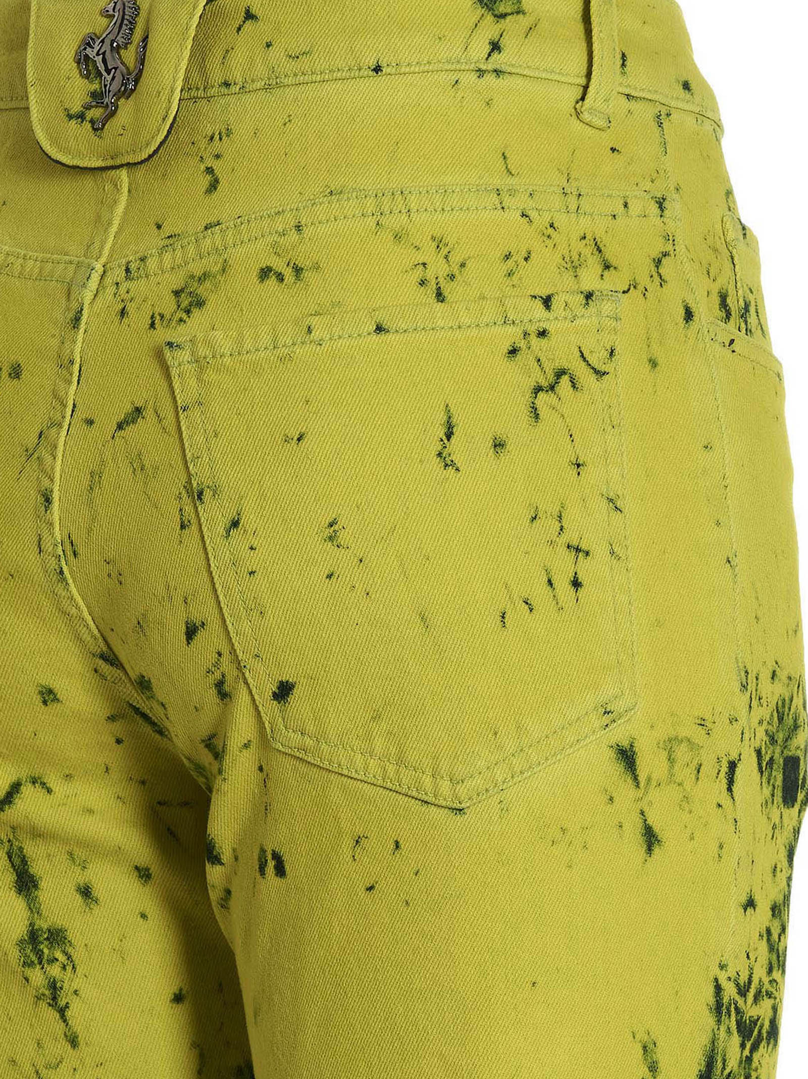 Bicolor Cotton Jeans Denim
