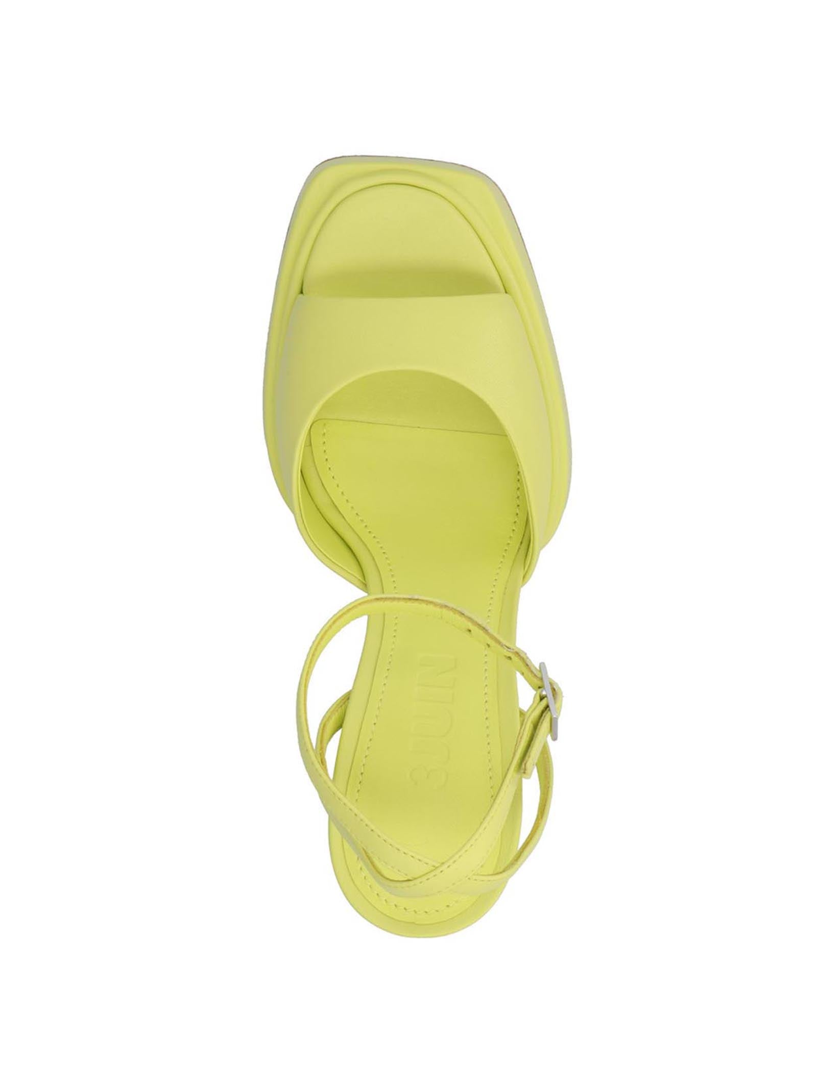 Bicolor Leather Stiletto Heel Sandals