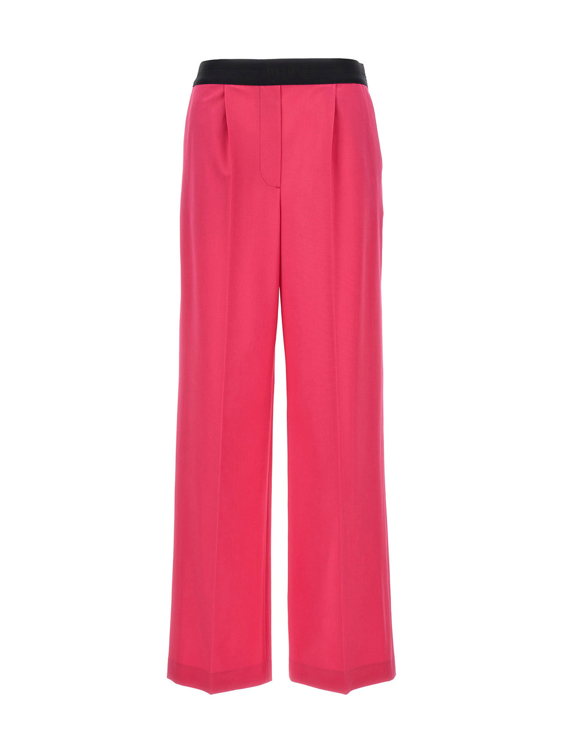 Fuchsia Virgin Wool Pants
