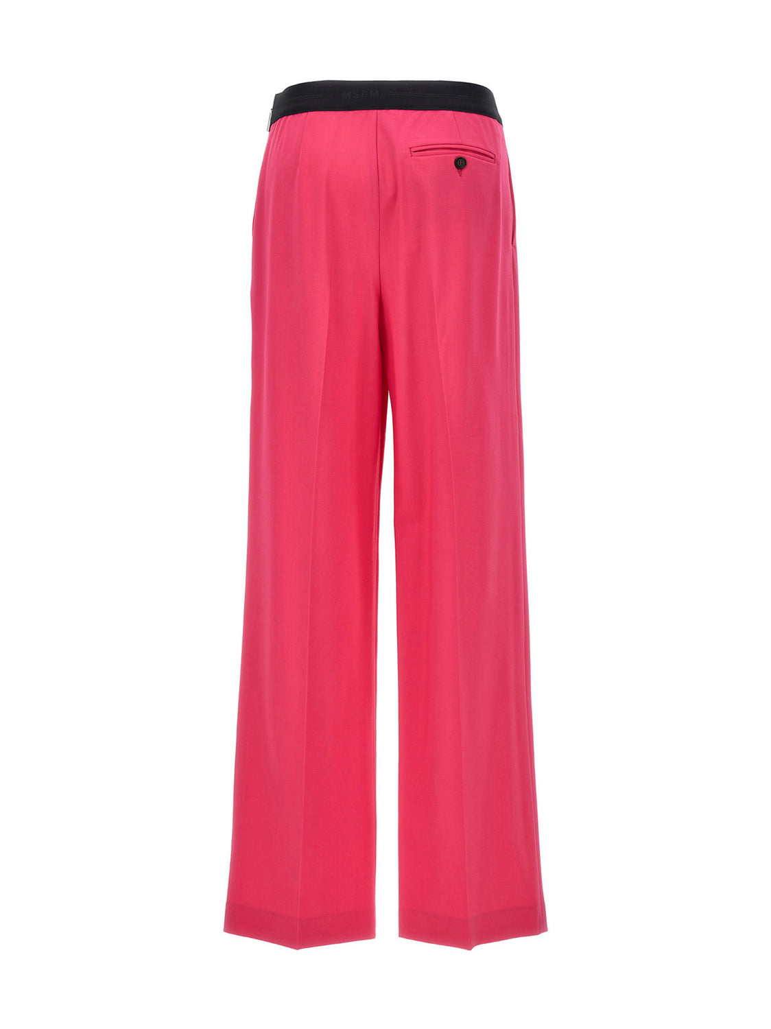 Fuchsia Virgin Wool Pants