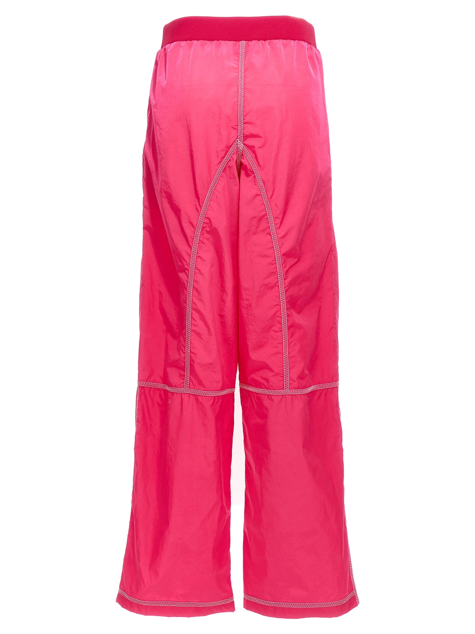 Fuchsia Polyamide Athletic Pants