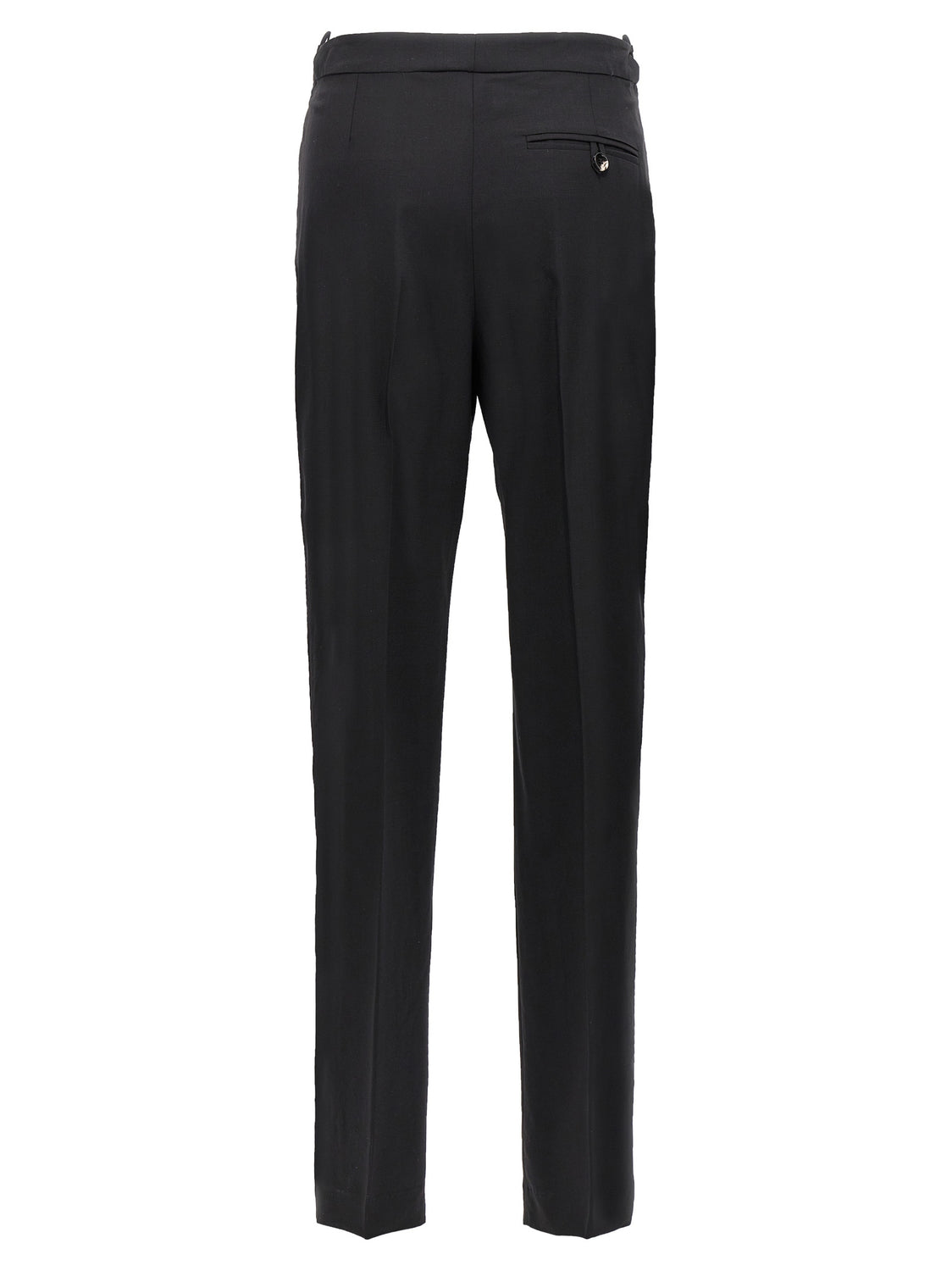 Black Virgin Wool Pants