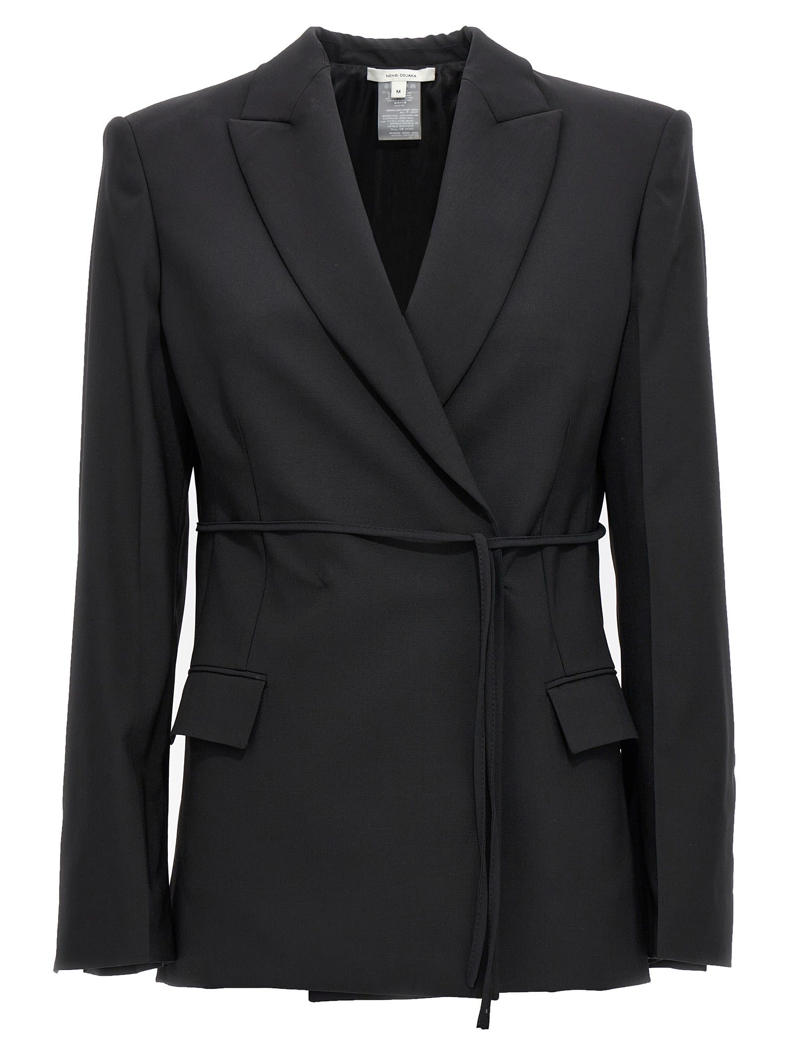 Black Virgin Wool Blazer