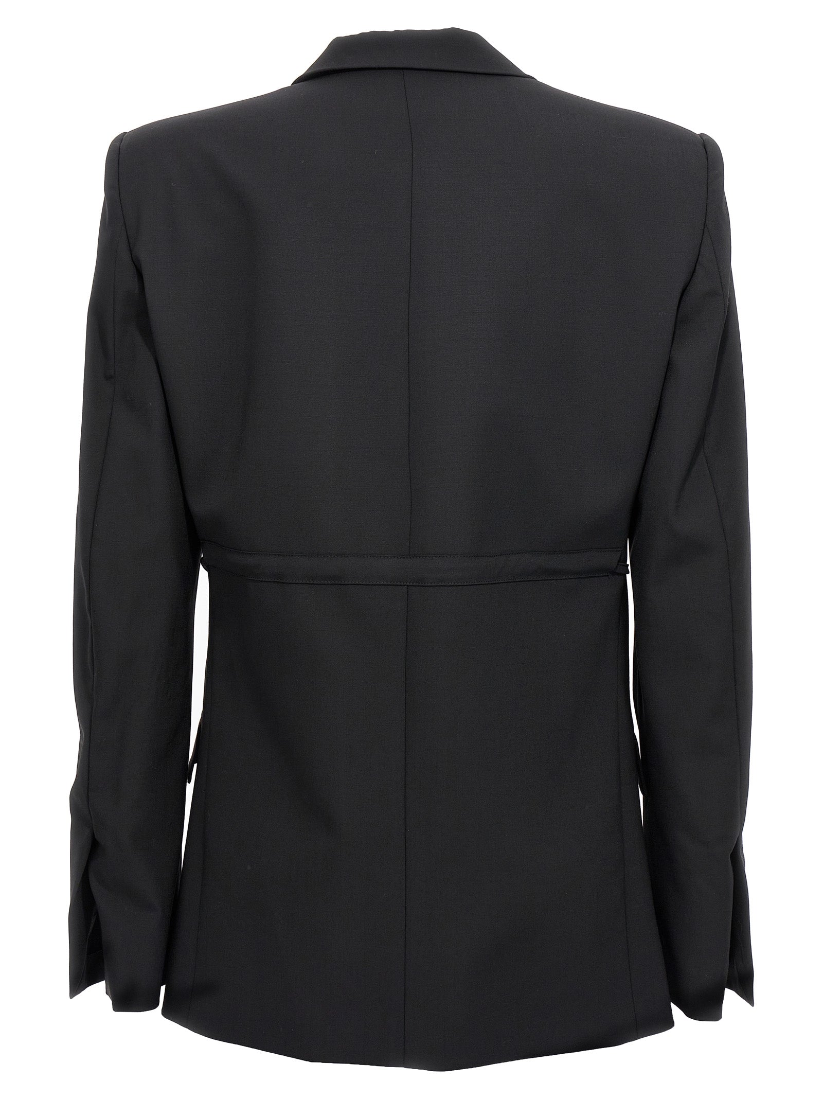 Black Virgin Wool Blazer
