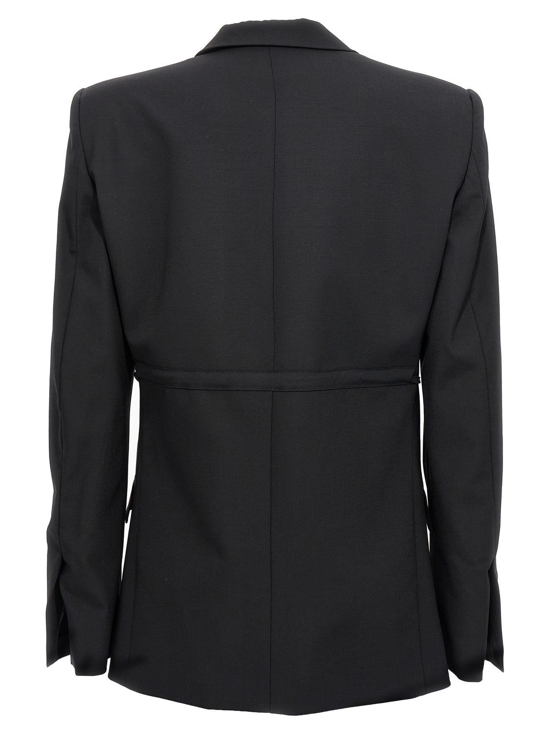 Black Virgin Wool Blazer