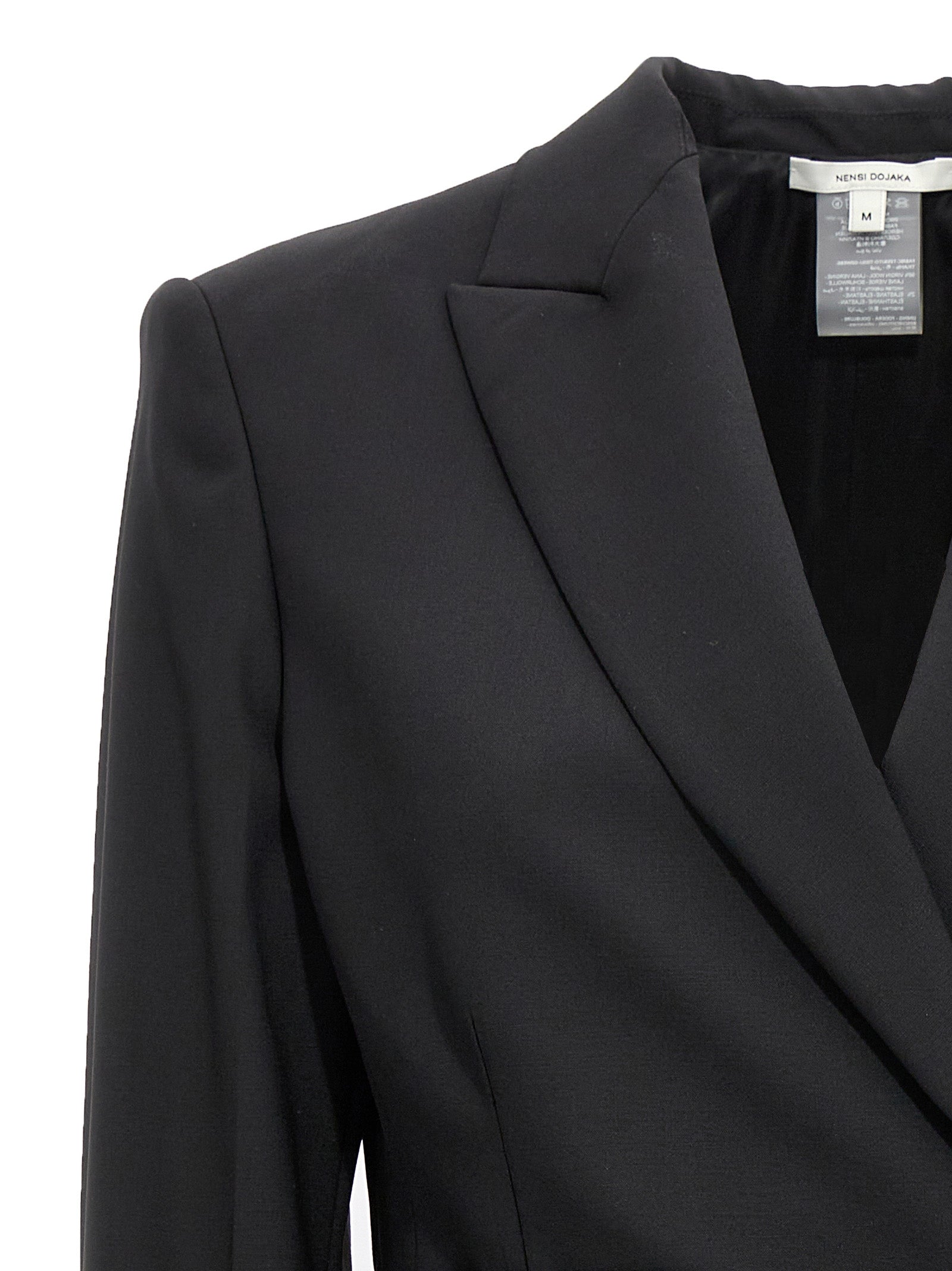 Black Virgin Wool Blazer