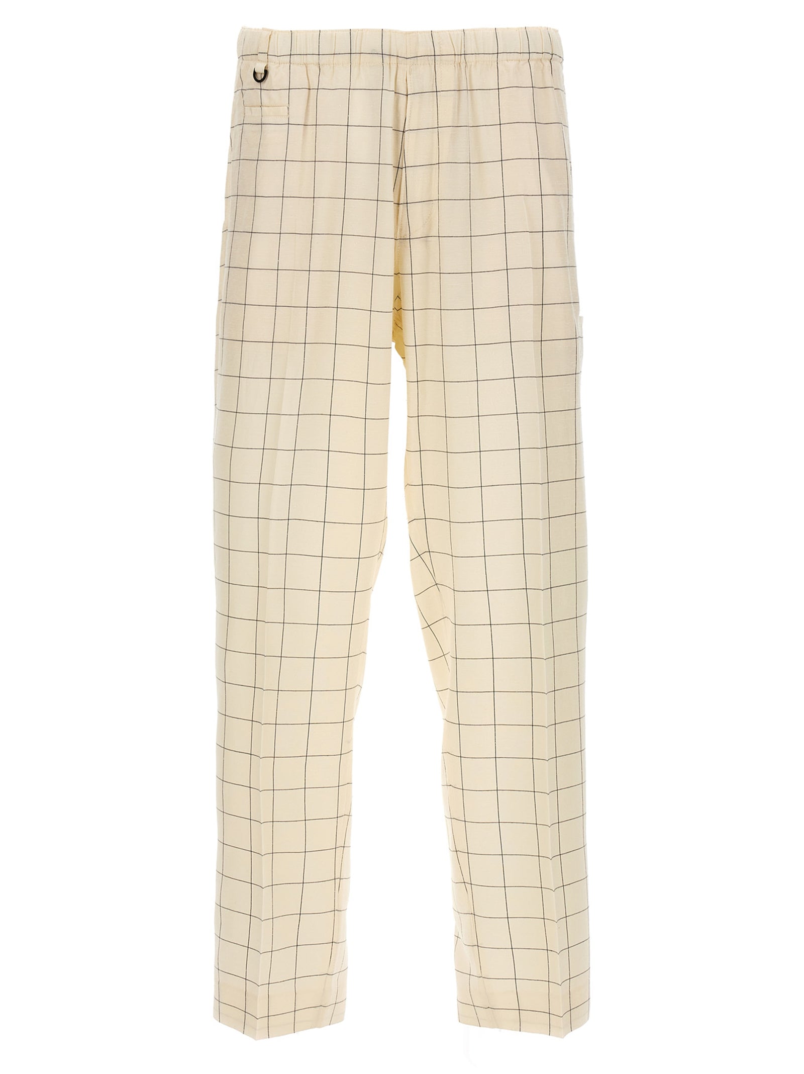 Bicolor Rayon Casual Pants