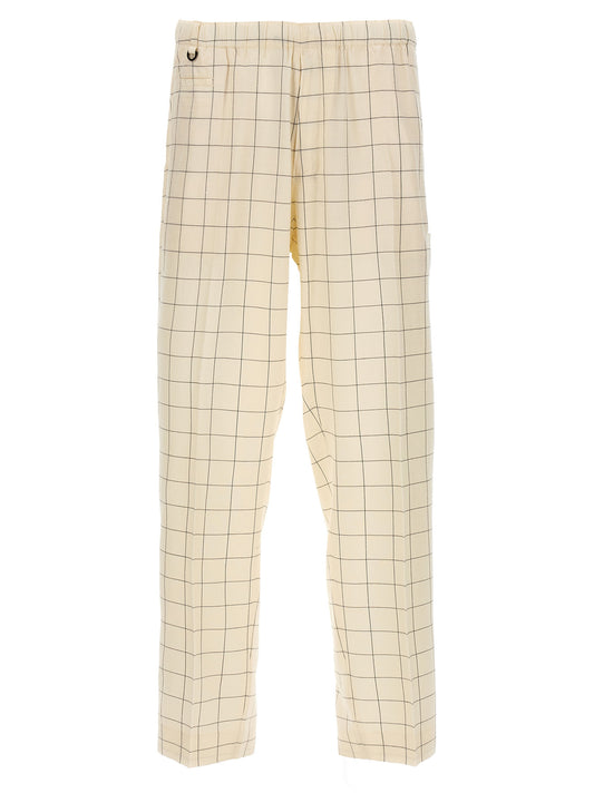 Bicolor Rayon Casual Pants
