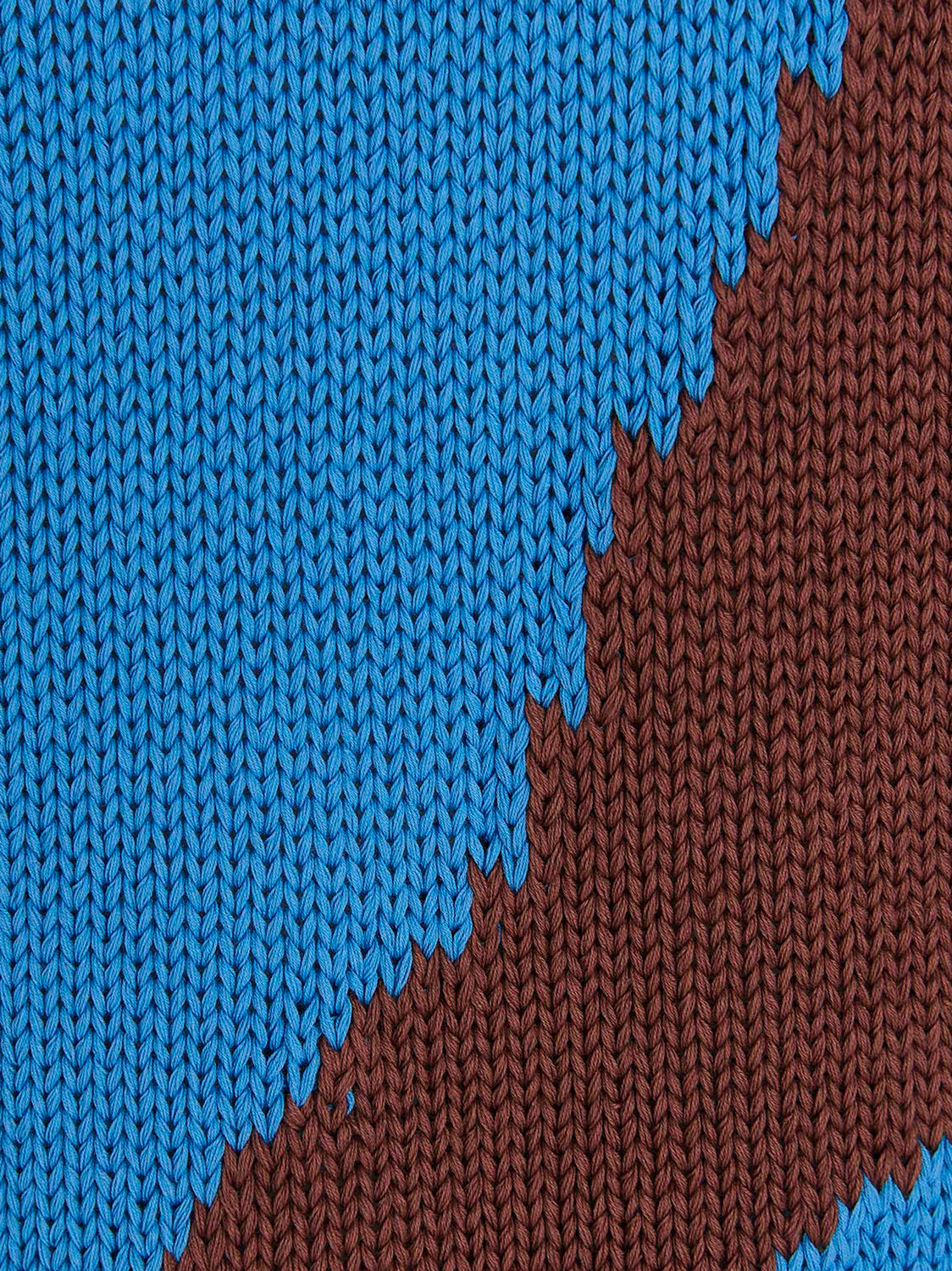 Multicolor Cotton Sleeveles Sweater