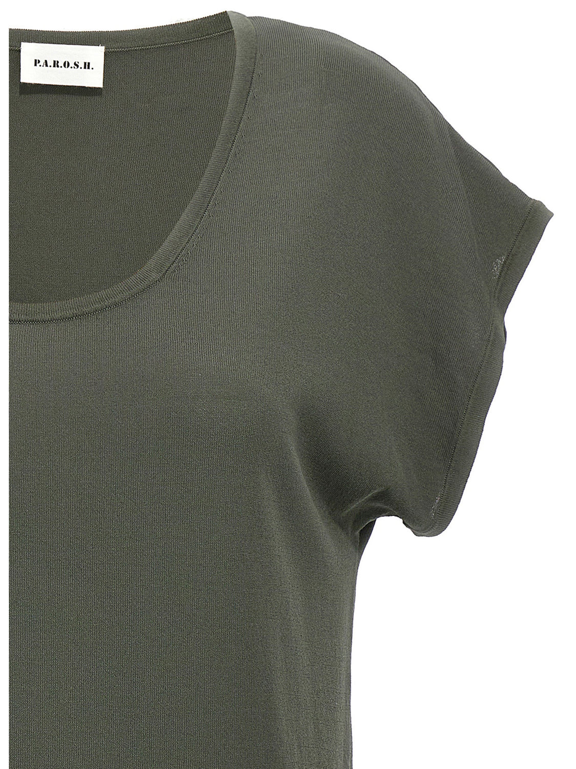 Bicolor Viscose T-Shirt