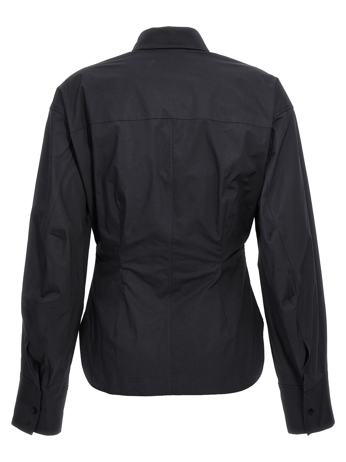 Black Cotton Blouse