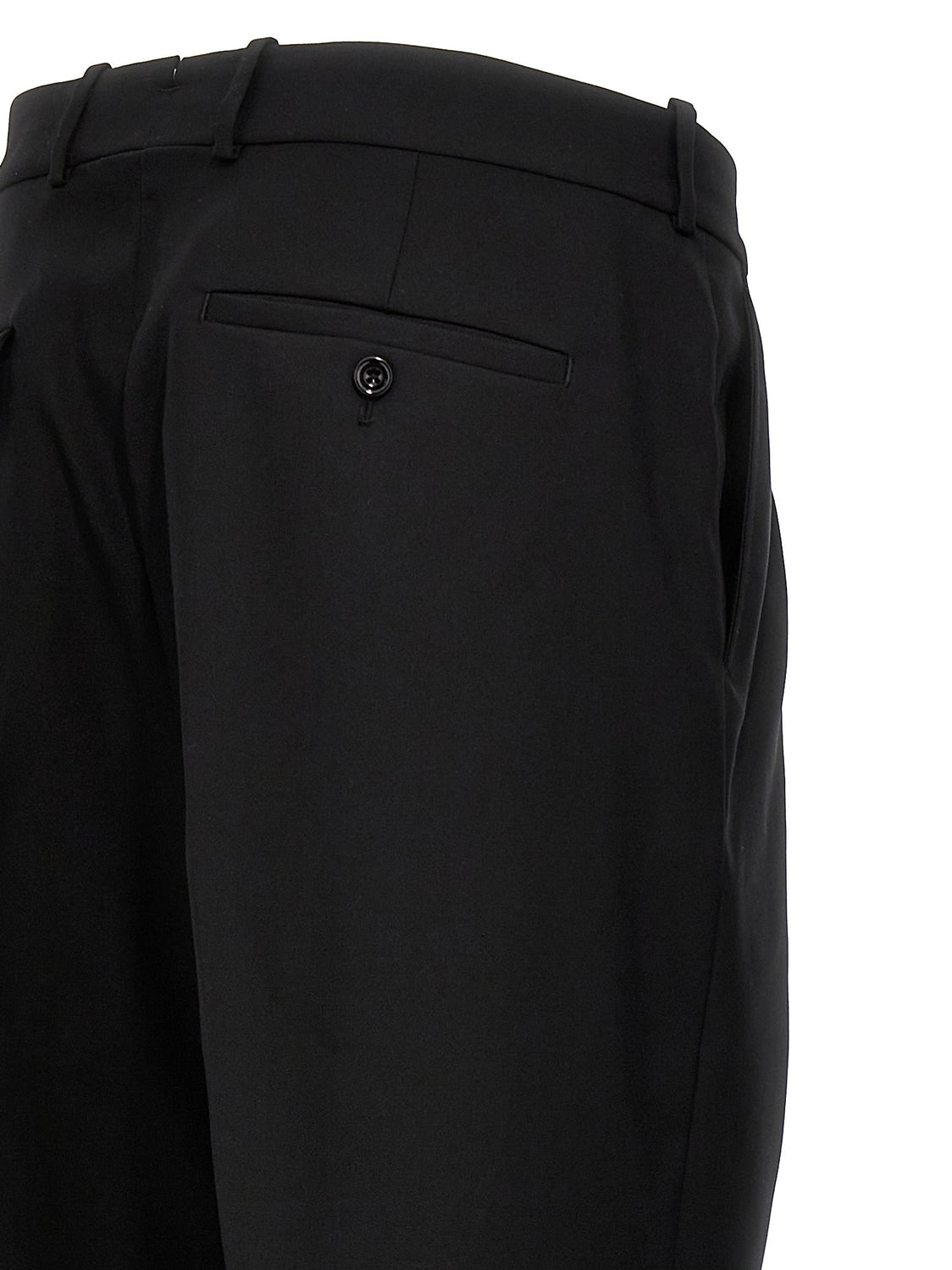Black Wool Dress Pants
