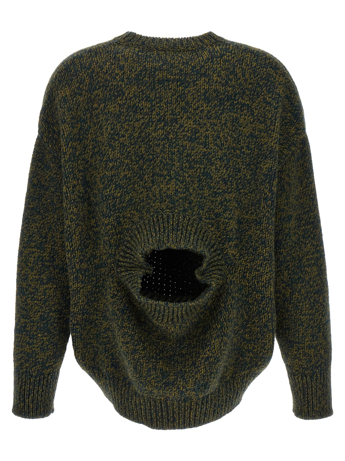 Bicolor Elastane Cardigan