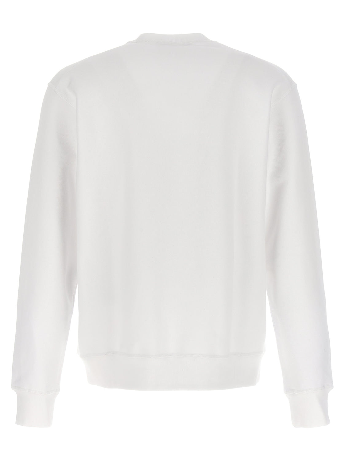 White Cotton Sweatshirt