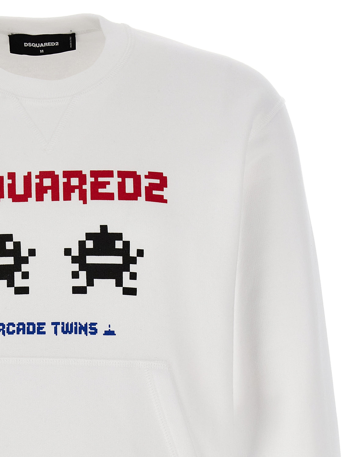 White Cotton Sweatshirt
