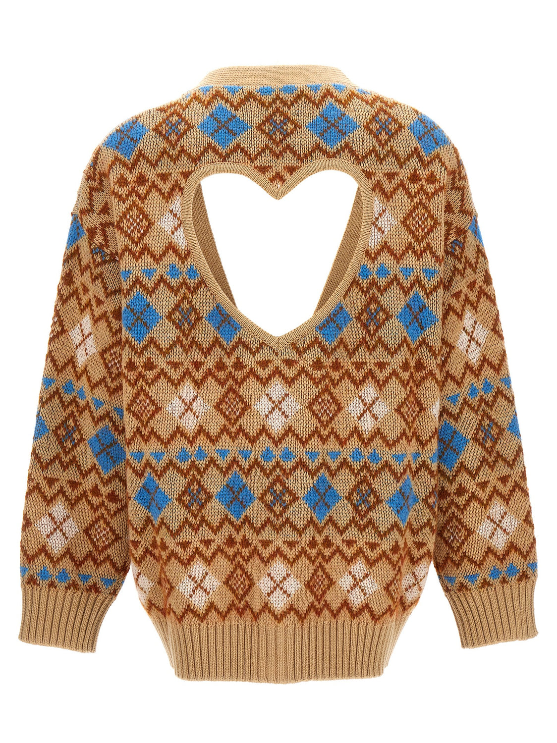 Multicolor Wool Cardigan