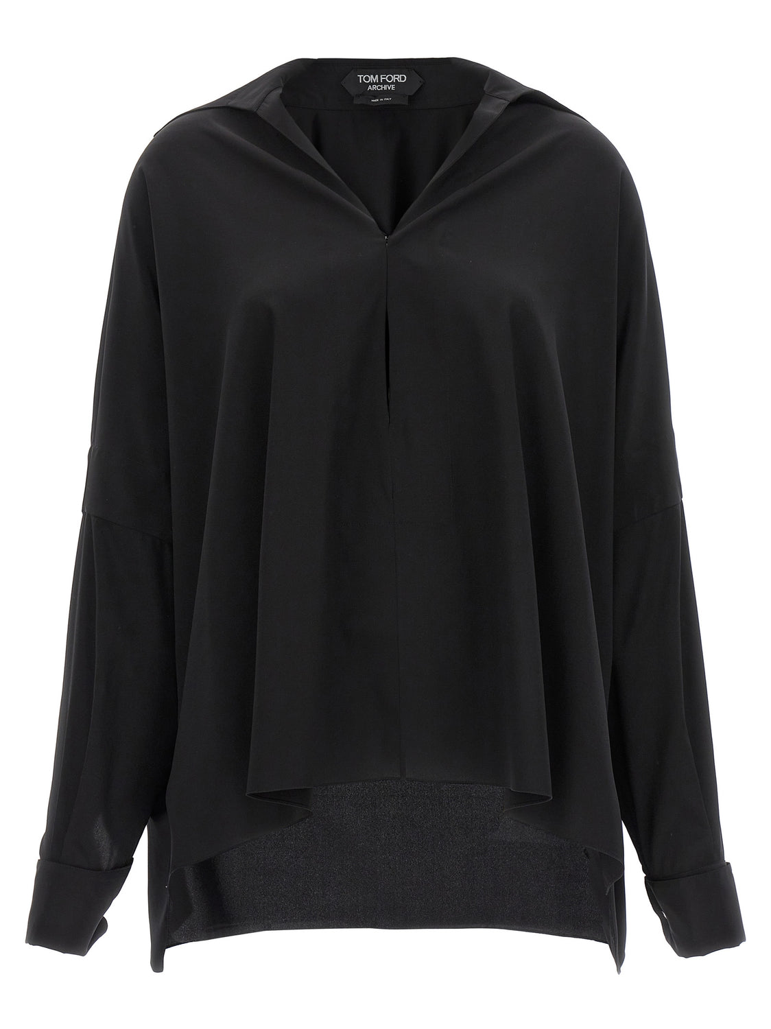 Black Silk Blouse
