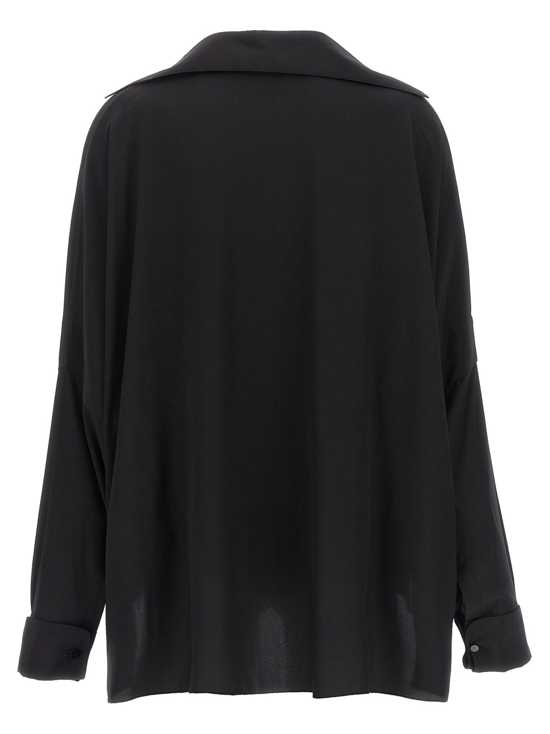 Black Silk Blouse