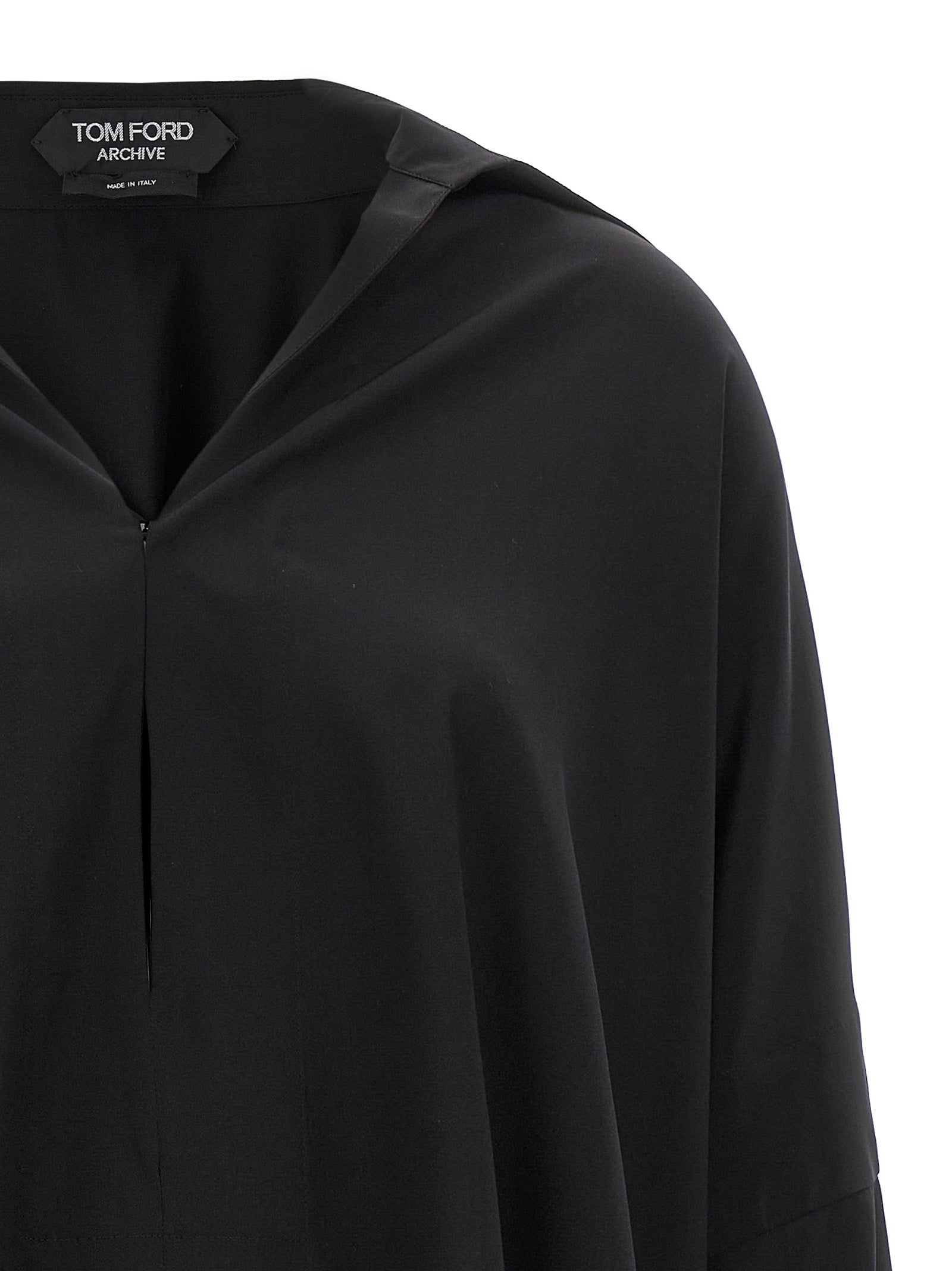 Black Silk Blouse