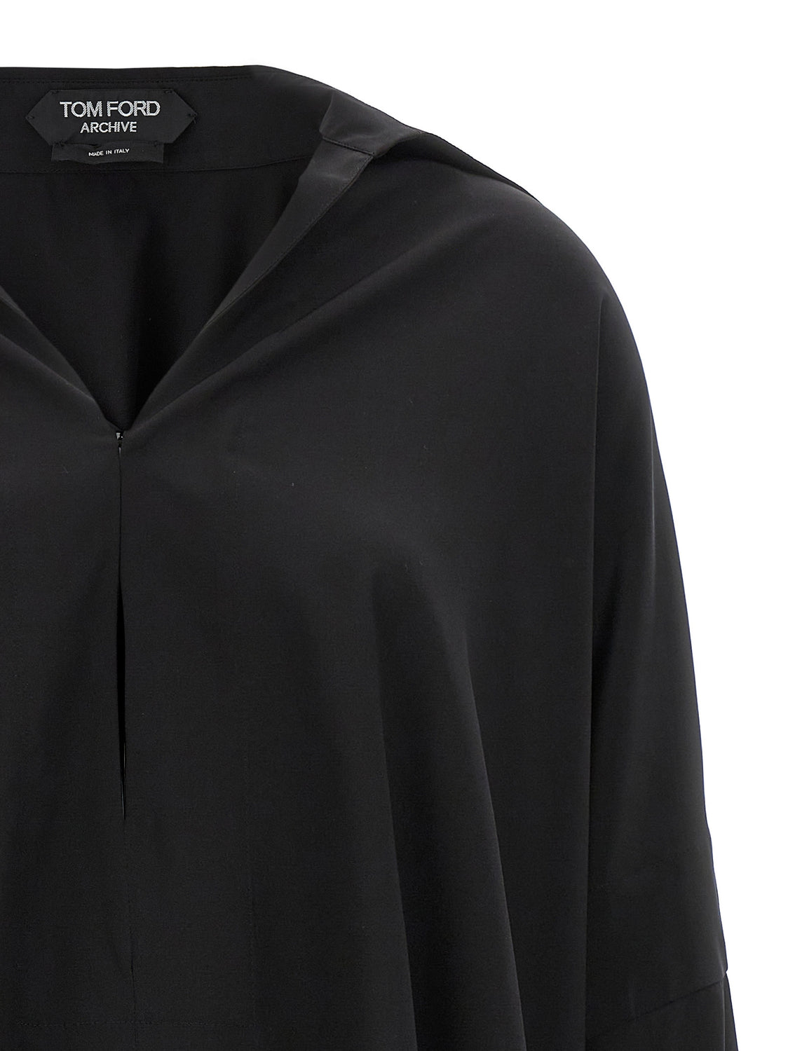 Black Silk Blouse