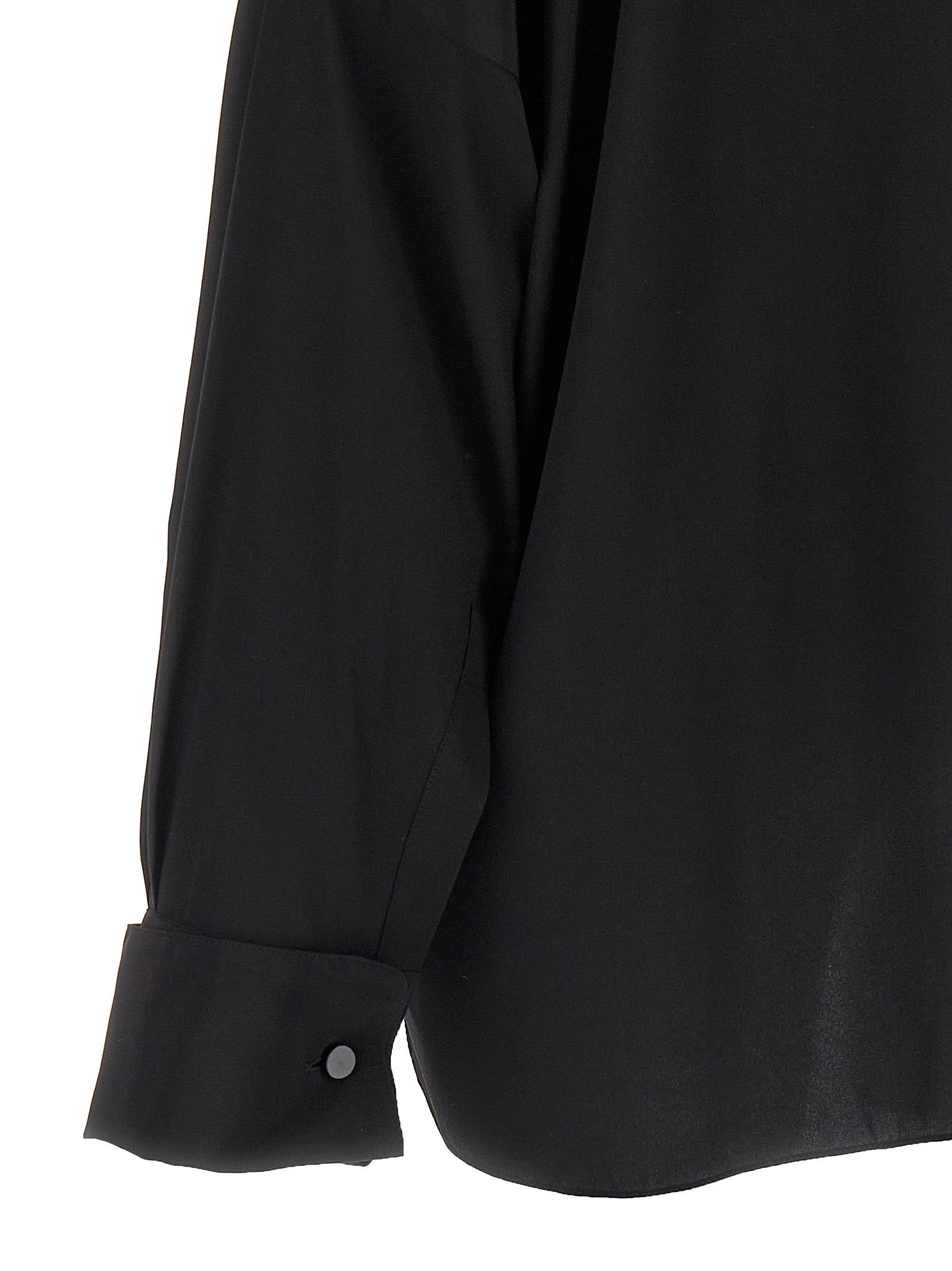 Black Silk Blouse