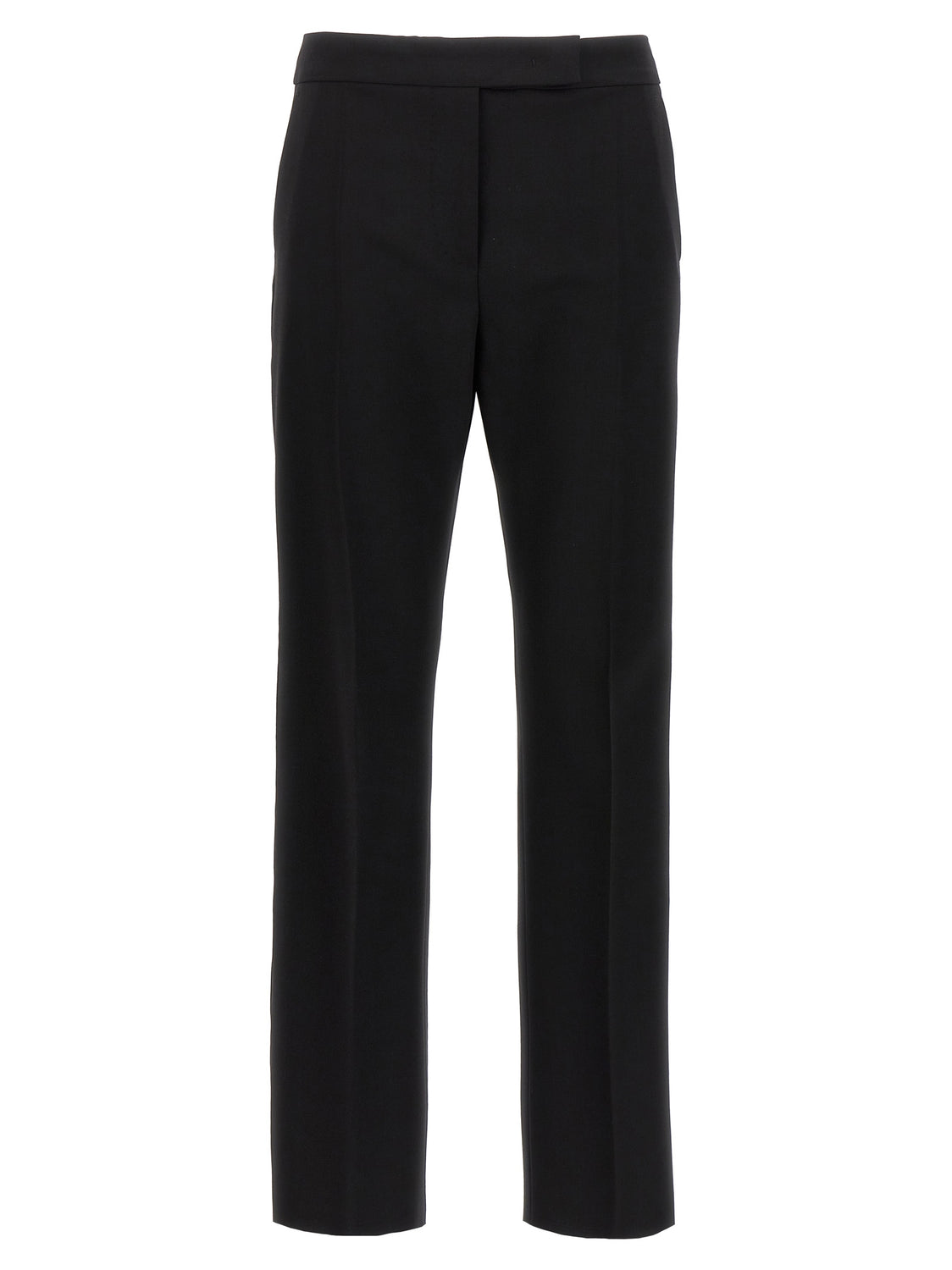 Black Virgin Wool Dress Pants