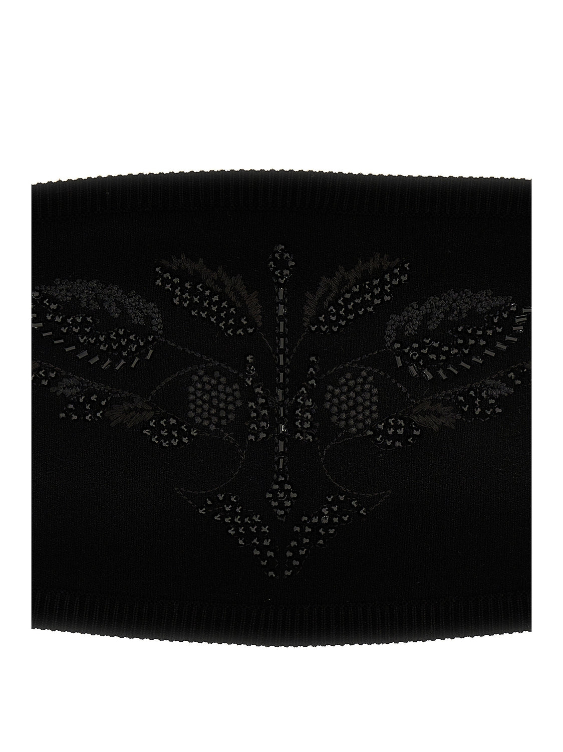 Black Viscose Tank Tops
