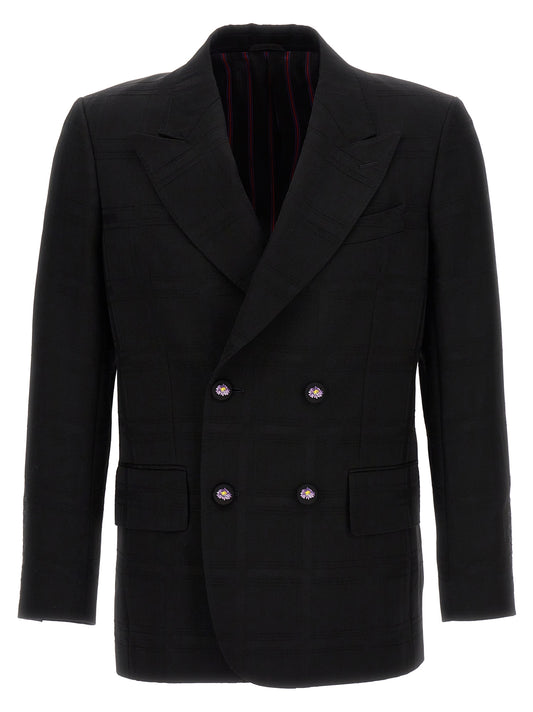 Black Virgin Wool Blazer