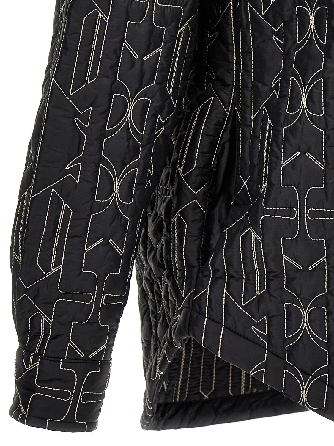 Gray Polyamide Shell Jacket