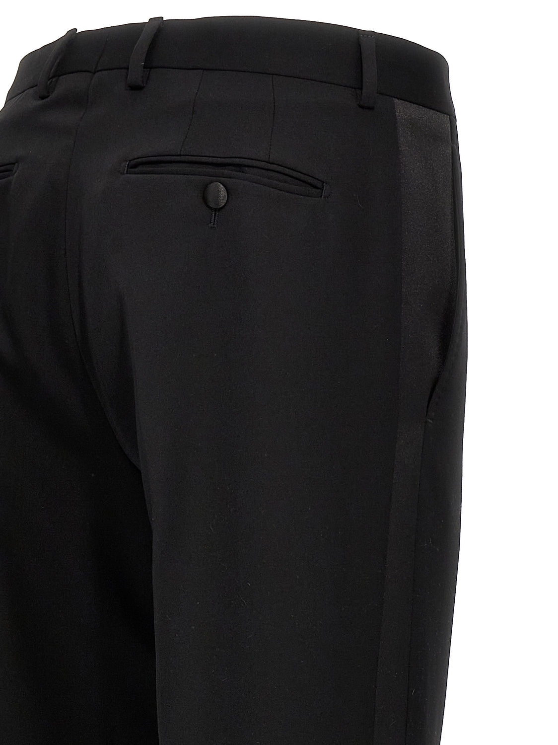 Black Wool Dress Pants