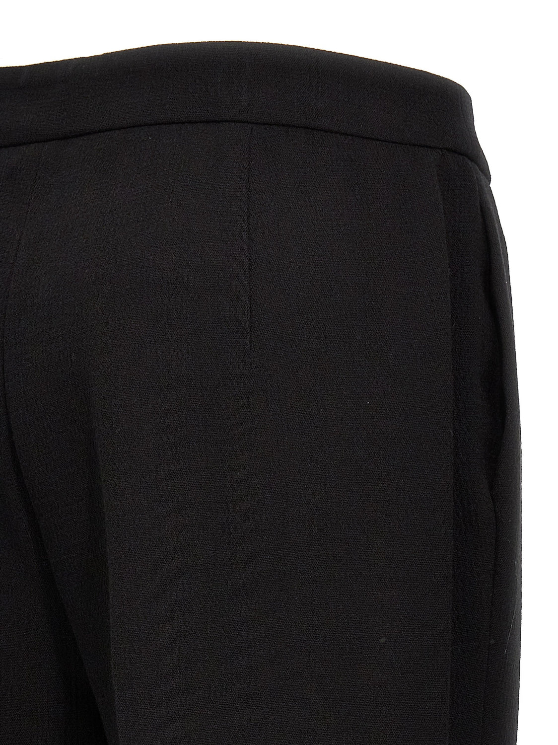 Black Viscose Dress Pants