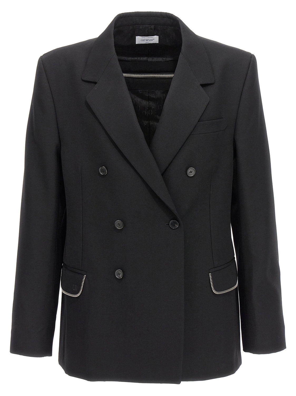 Black Virgin Wool Blazer