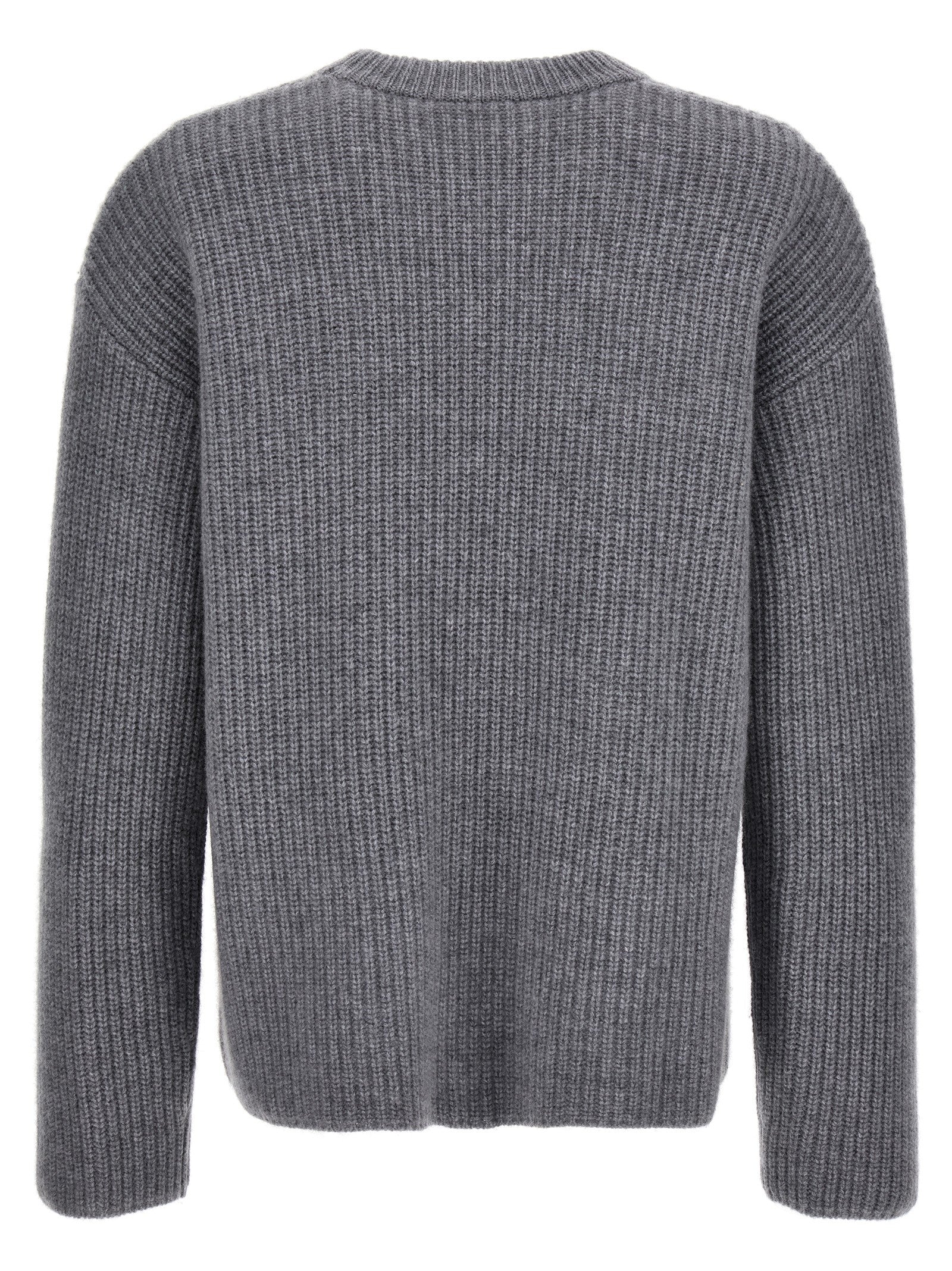 Gray Cashmere Cardigan