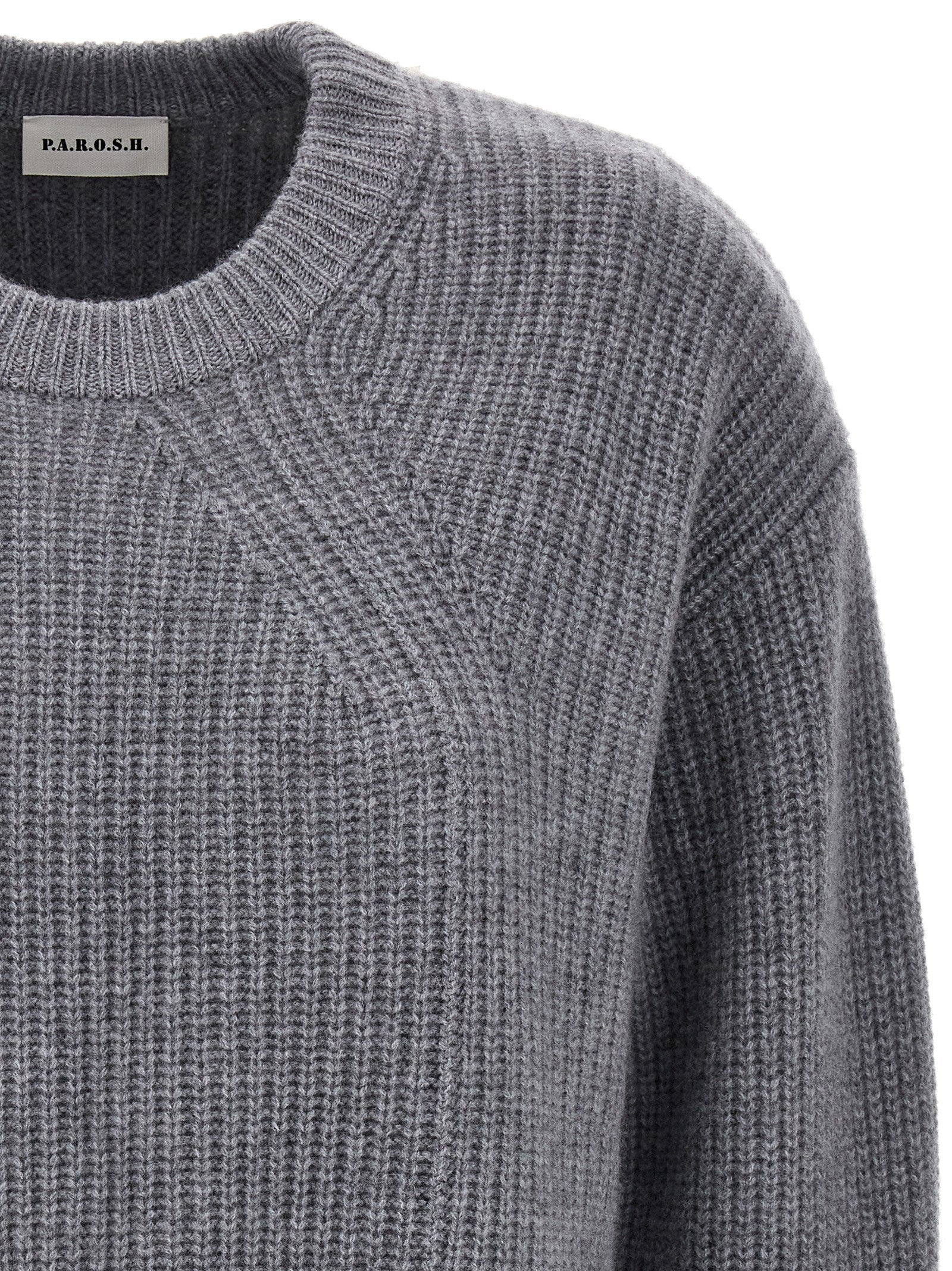 Gray Cashmere Cardigan