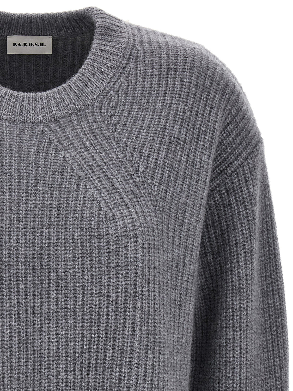 Gray Cashmere Cardigan